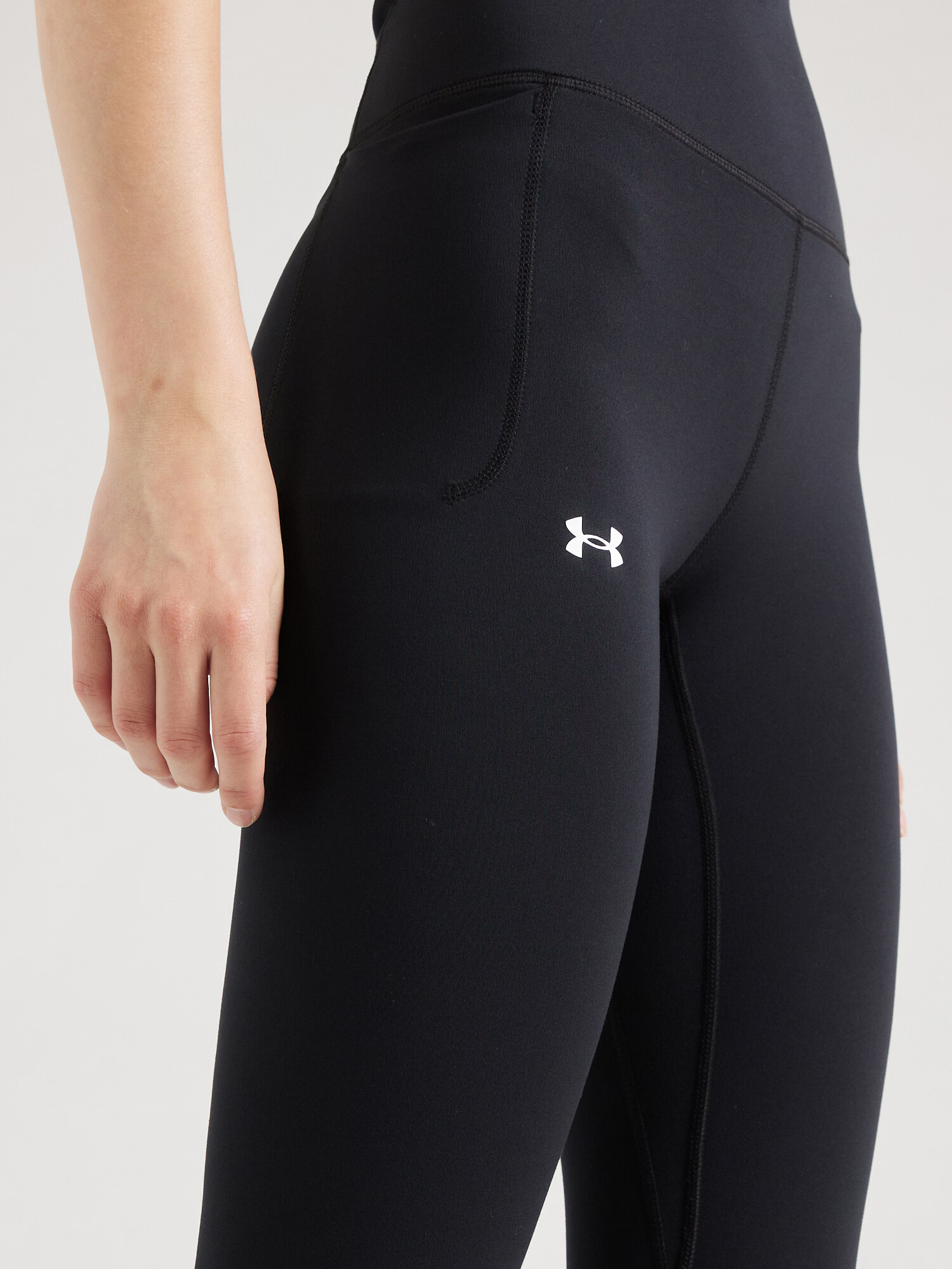 UNDER ARMOUR Pantaloni sport 'Meridian' negru / alb - Pled.ro