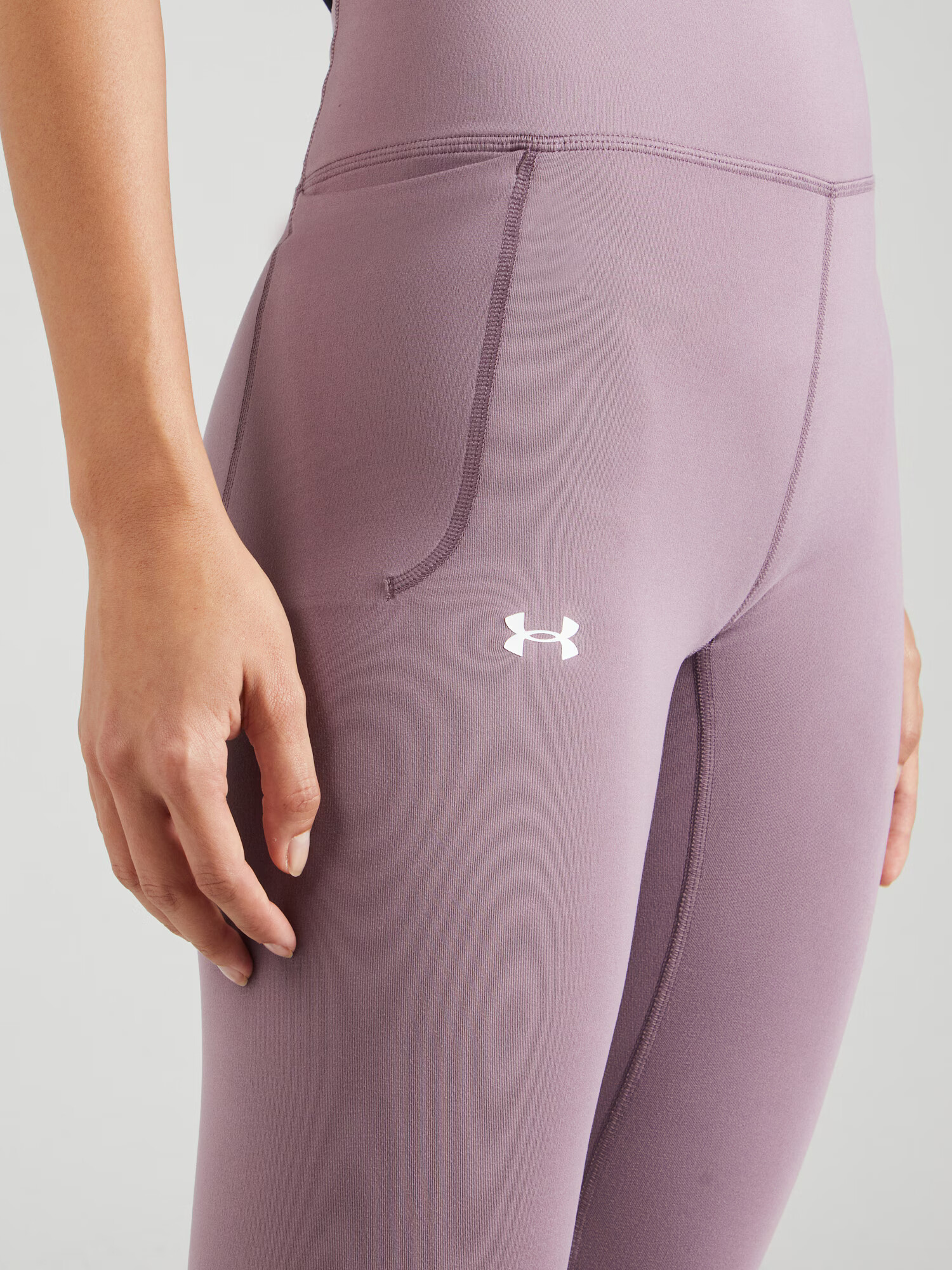 UNDER ARMOUR Pantaloni sport 'Meridian Ultra' mov liliachiu / alb - Pled.ro