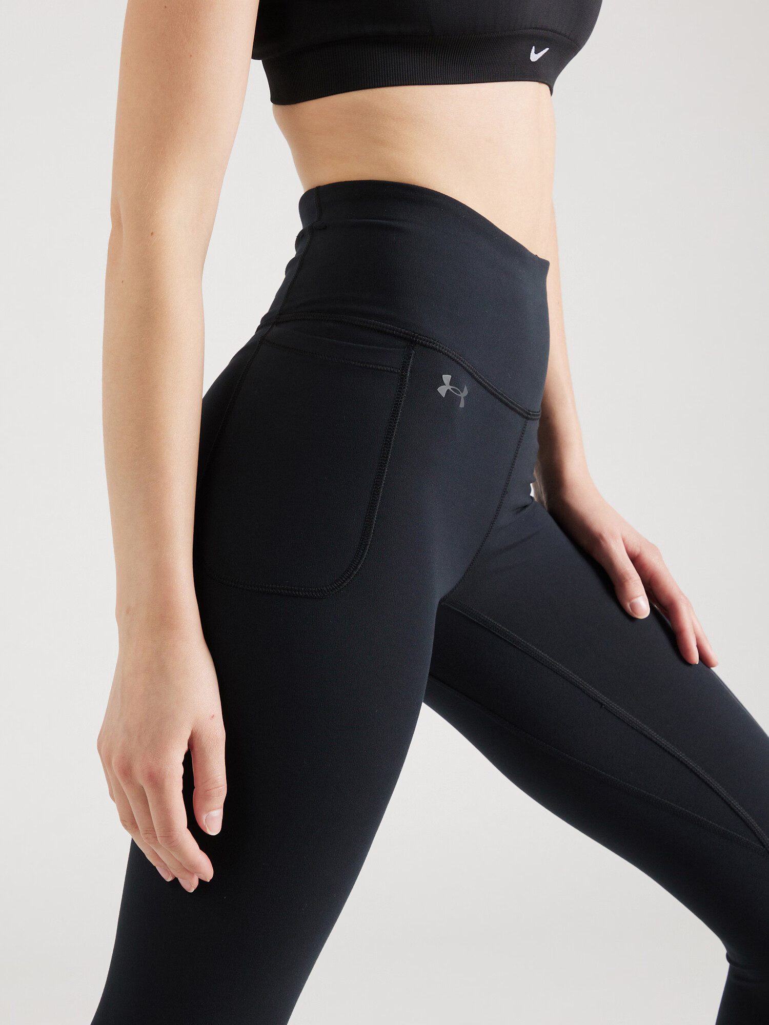 UNDER ARMOUR Pantaloni sport 'Motion' gri închis / negru - Pled.ro