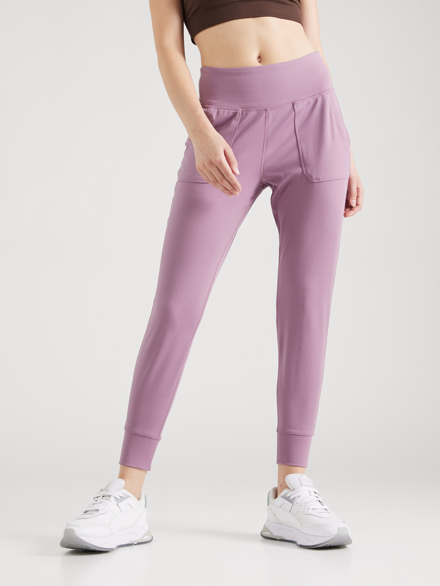 UNDER ARMOUR Pantaloni sport 'Motion' mov orhidee / alb - Pled.ro