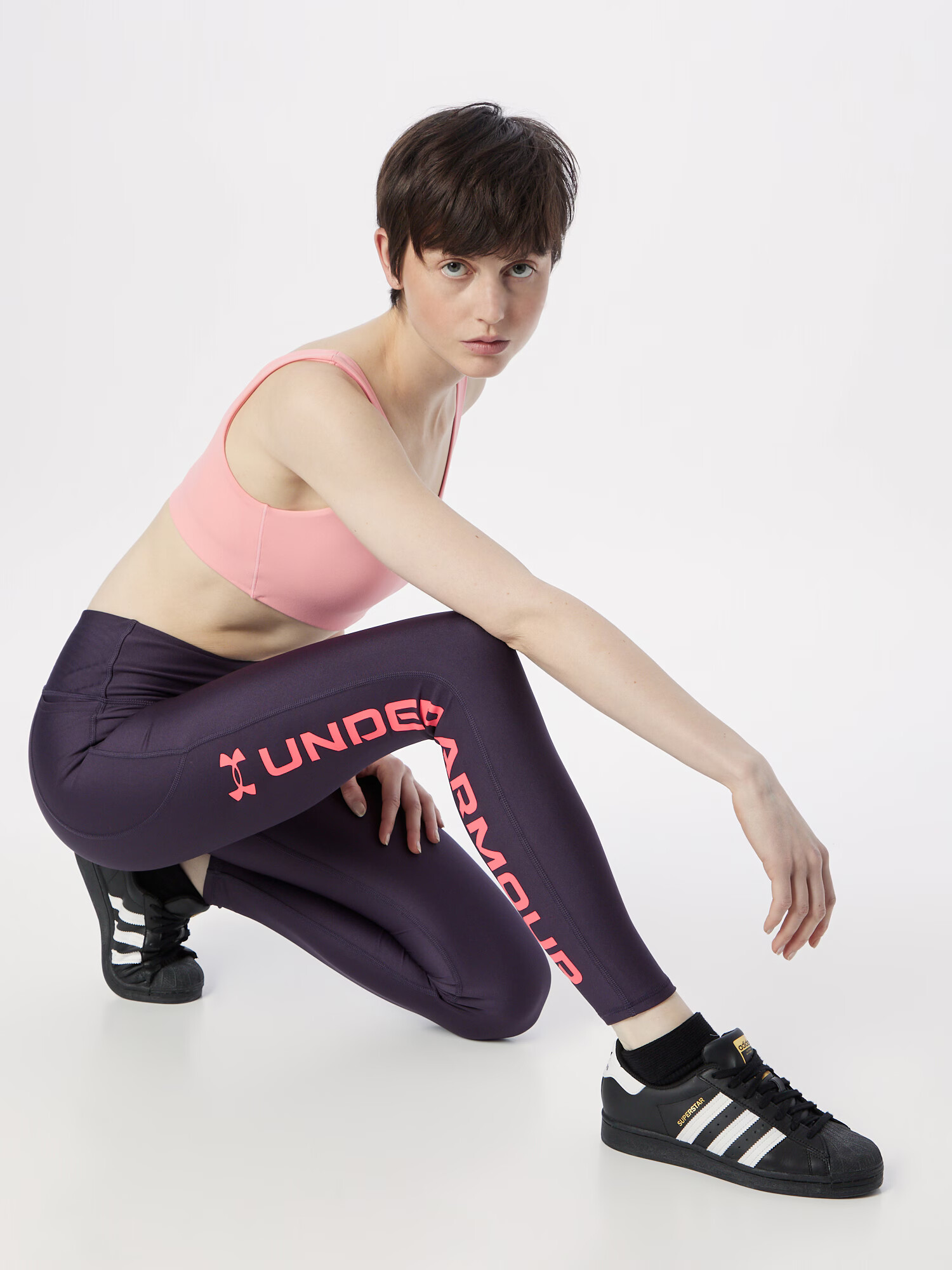 UNDER ARMOUR Pantaloni sport mov vânătă / fucsia - Pled.ro