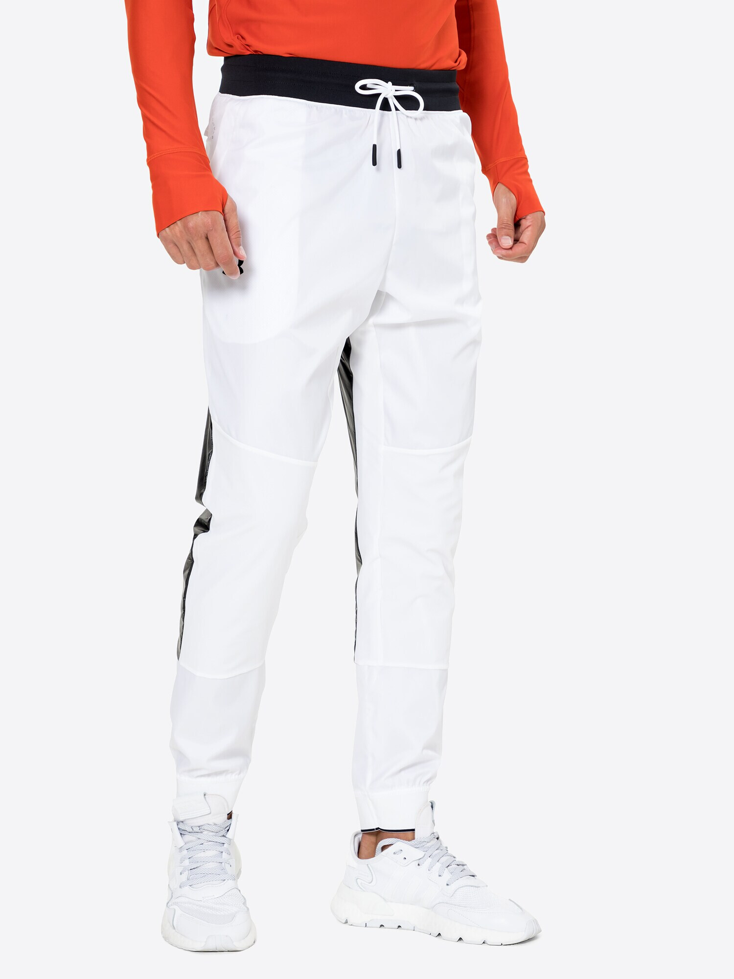 UNDER ARMOUR Pantaloni sport negru / alb - Pled.ro