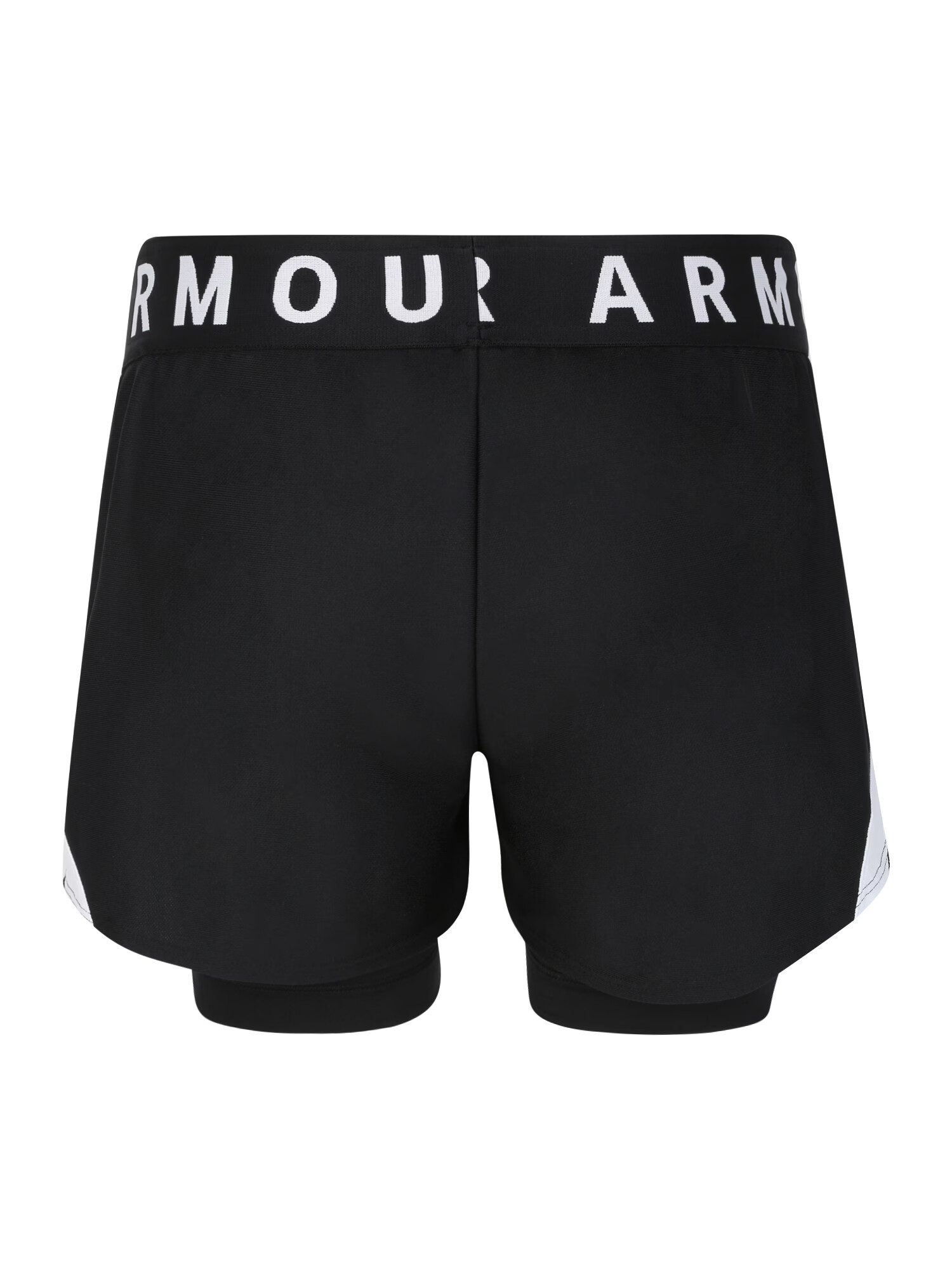 UNDER ARMOUR Pantaloni sport 'Play Up' negru / alb - Pled.ro