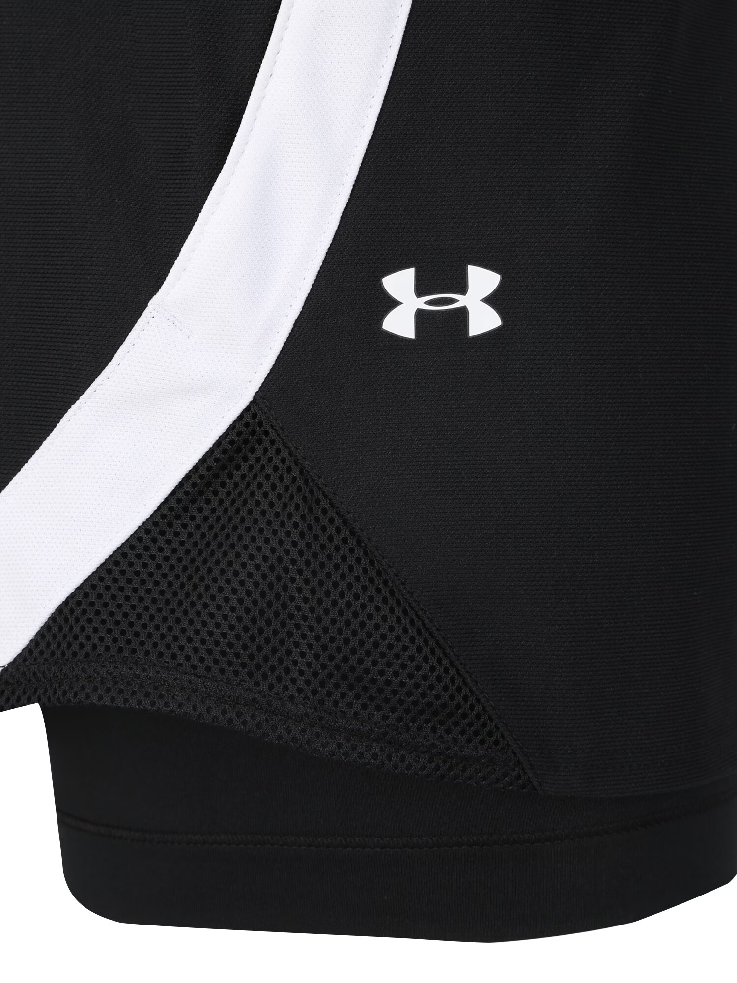 UNDER ARMOUR Pantaloni sport 'Play Up' negru / alb - Pled.ro