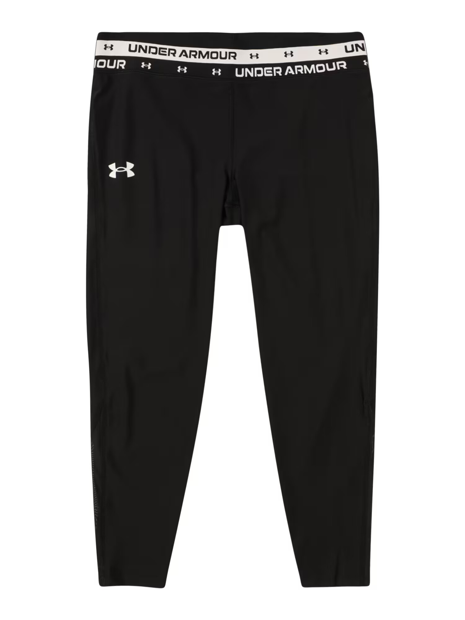 UNDER ARMOUR Pantaloni sport negru / alb - Pled.ro