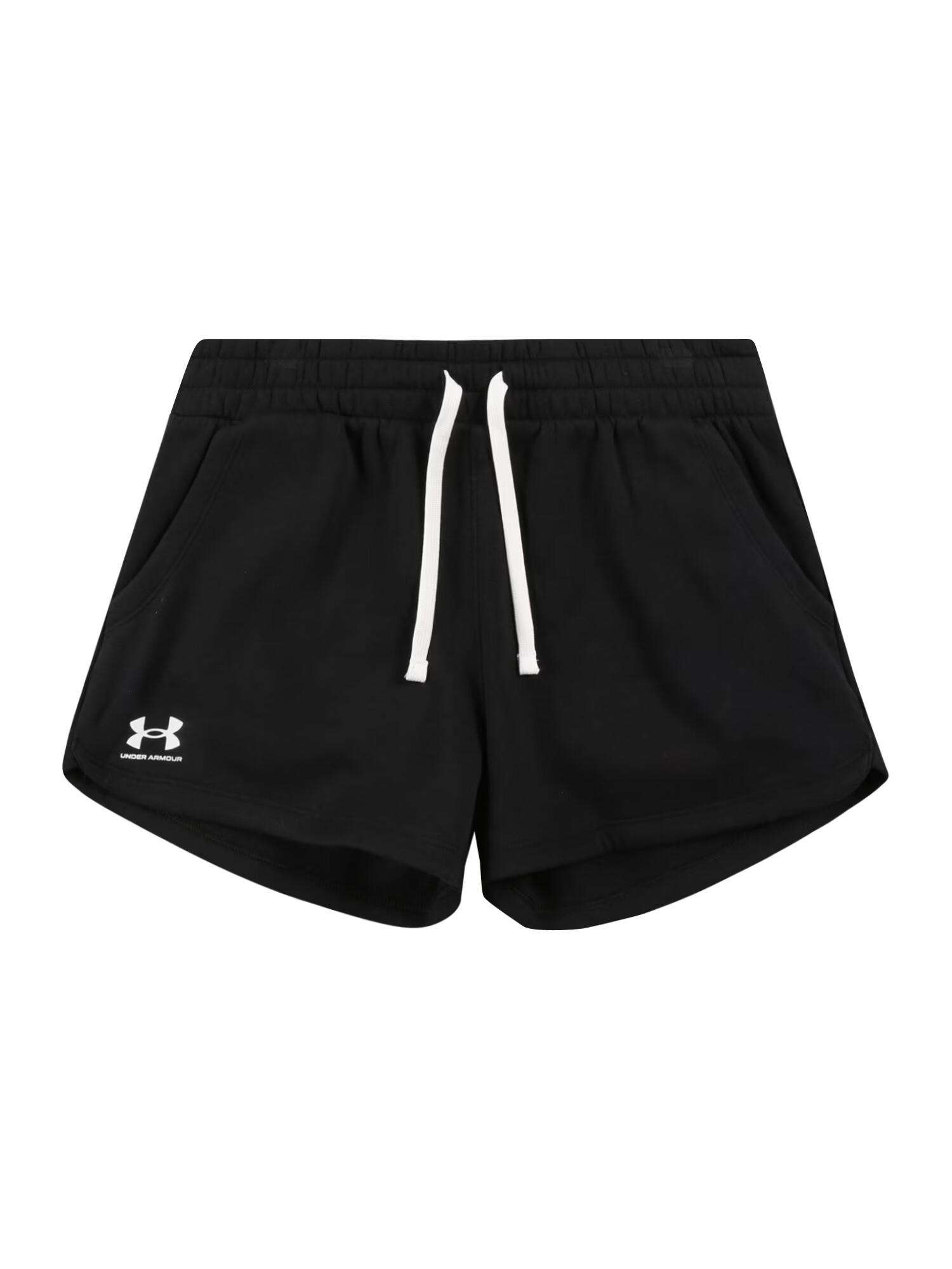 UNDER ARMOUR Pantaloni sport negru / alb - Pled.ro