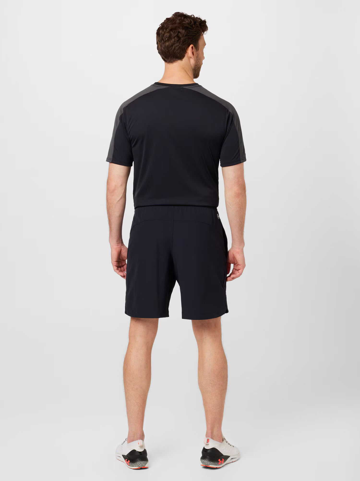 UNDER ARMOUR Pantaloni sport negru / alb - Pled.ro