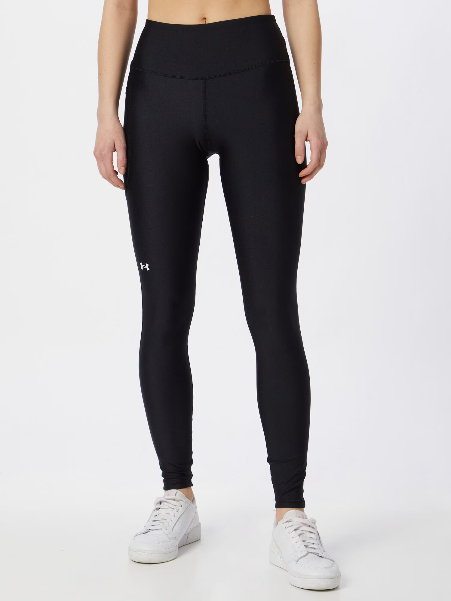 UNDER ARMOUR Pantaloni sport negru / alb - Pled.ro