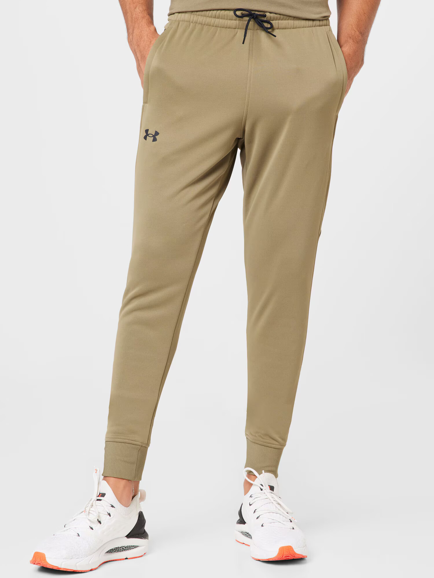 UNDER ARMOUR Pantaloni sport oliv / negru - Pled.ro