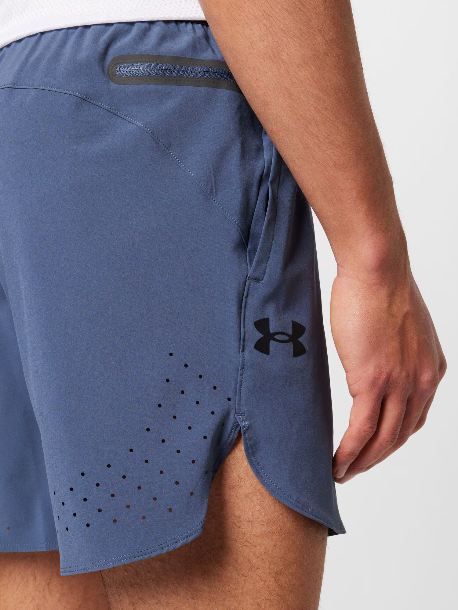 UNDER ARMOUR Pantaloni sport 'Peak' albastru porumbel / negru - Pled.ro