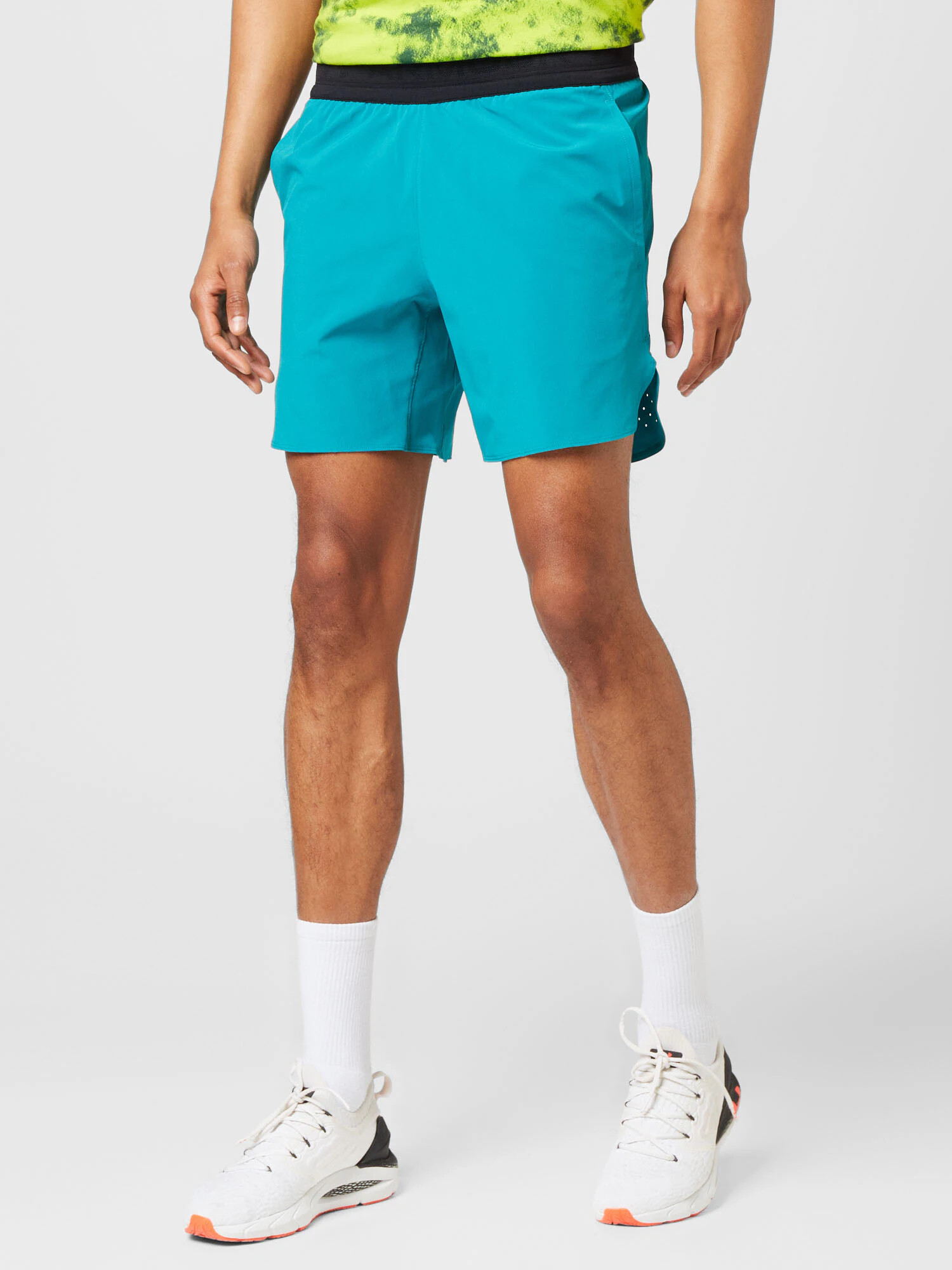 UNDER ARMOUR Pantaloni sport 'Peak' turcoaz / negru - Pled.ro