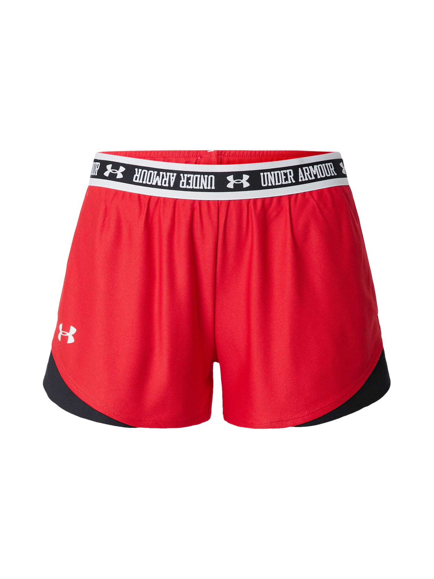 UNDER ARMOUR Pantaloni sport 'Play Up 3.0' bej / roșu / negru - Pled.ro