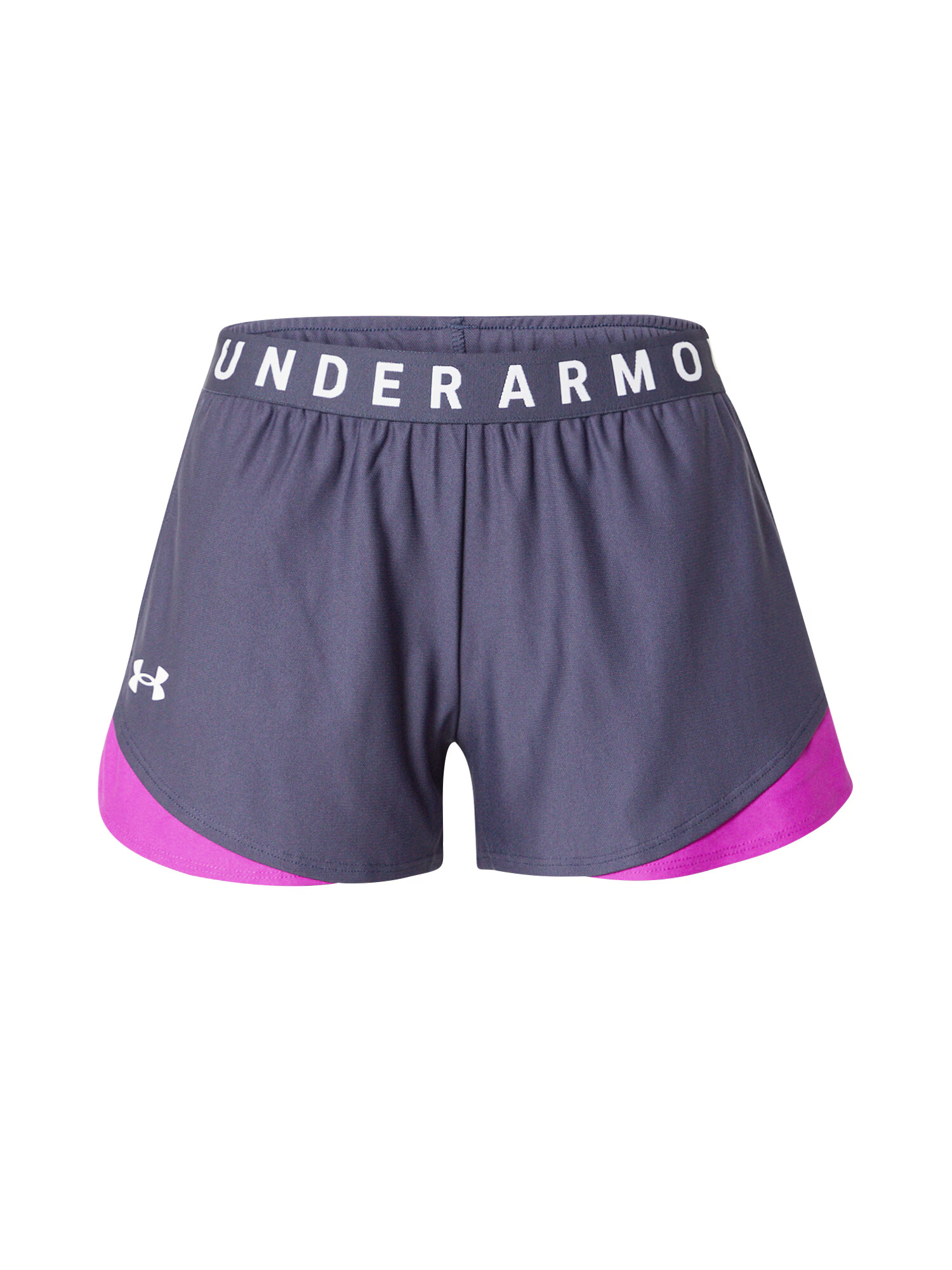 UNDER ARMOUR Pantaloni sport 'Play Up 3..0' gri grafit / mov închis / alb - Pled.ro