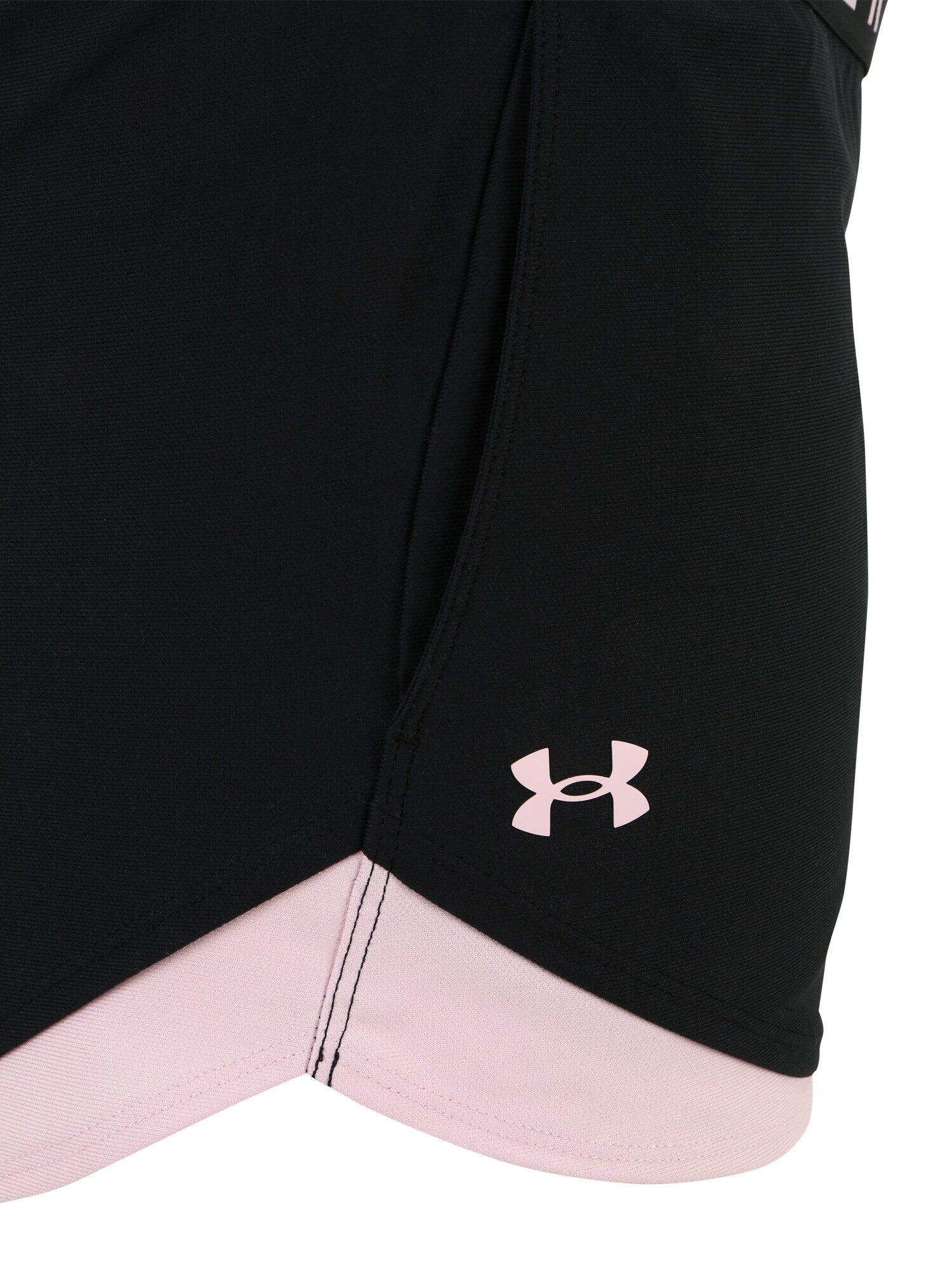 UNDER ARMOUR Pantaloni sport 'Play Up 3.0' roz / negru / alb - Pled.ro