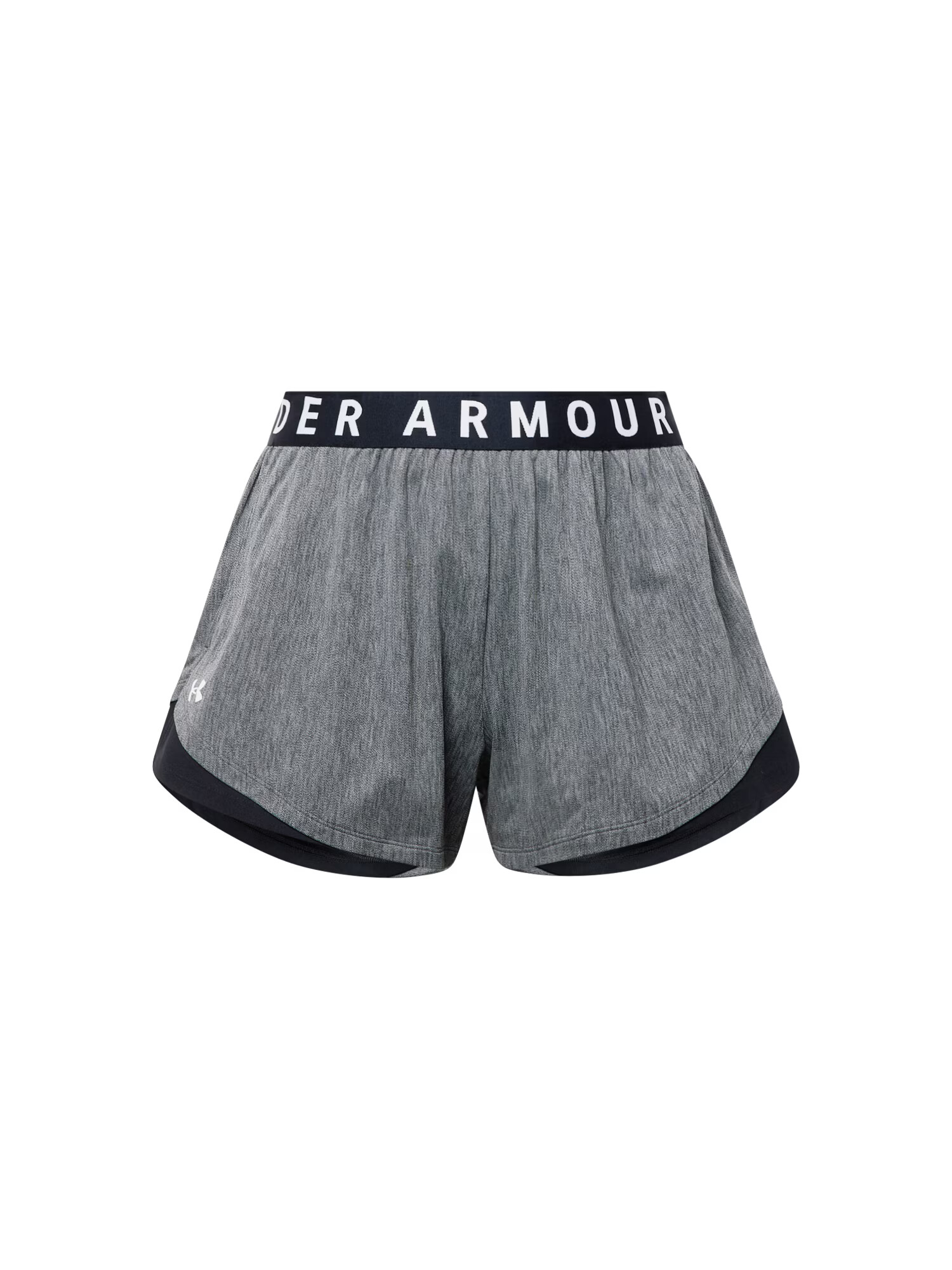 UNDER ARMOUR Pantaloni sport 'Play Up' gri amestecat / negru / alb - Pled.ro