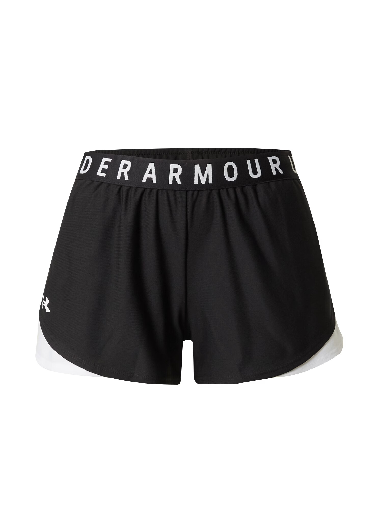 UNDER ARMOUR Pantaloni sport 'Play Up' negru / alb - Pled.ro