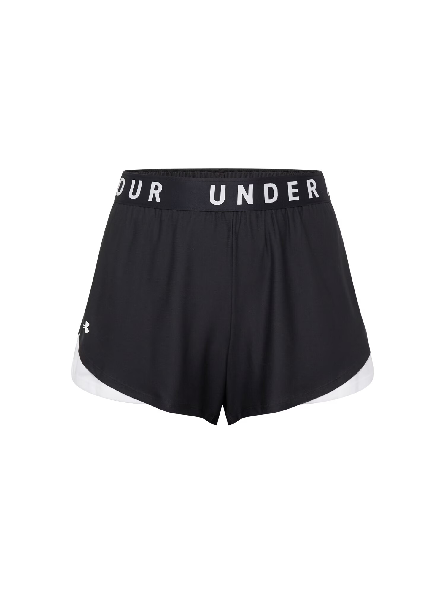 UNDER ARMOUR Pantaloni sport 'Play Up' negru / alb - Pled.ro