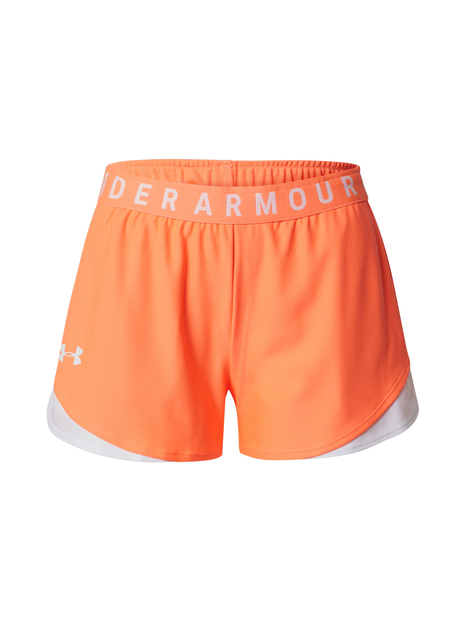 UNDER ARMOUR Pantaloni sport 'Play Up' portocaliu / alb - Pled.ro