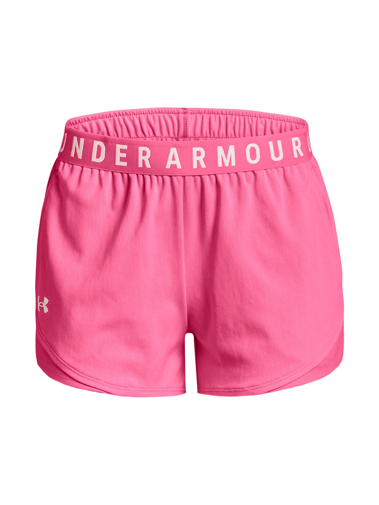 UNDER ARMOUR Pantaloni sport 'Play Up' roz / alb - Pled.ro