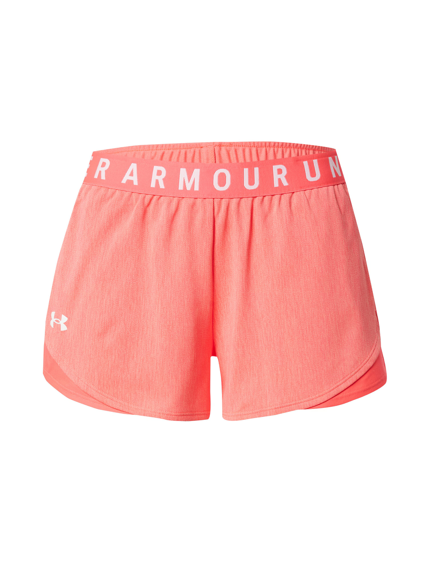 UNDER ARMOUR Pantaloni sport 'Play Up' roz / alb - Pled.ro