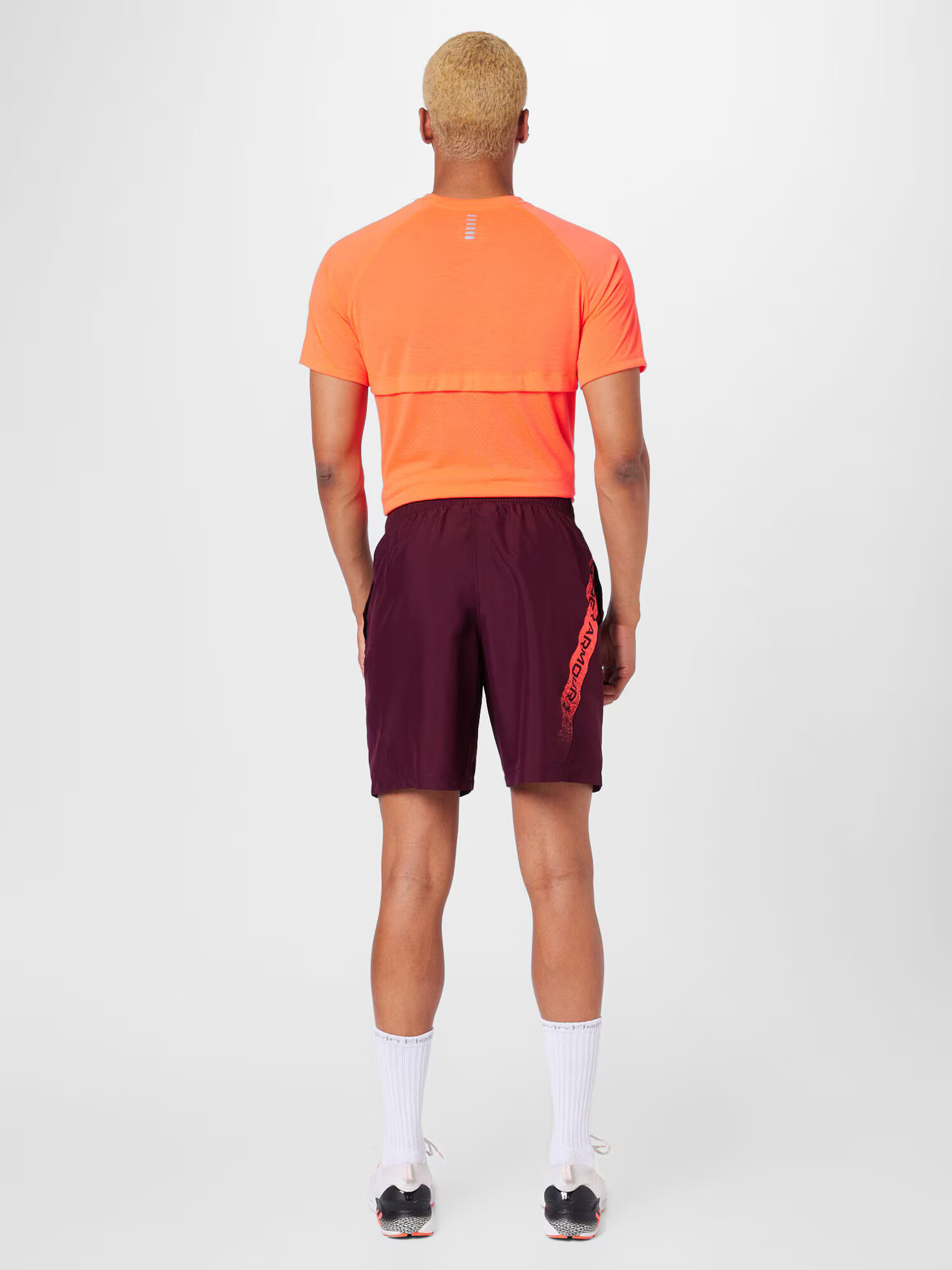 UNDER ARMOUR Pantaloni sport portocaliu / roșu bordeaux - Pled.ro