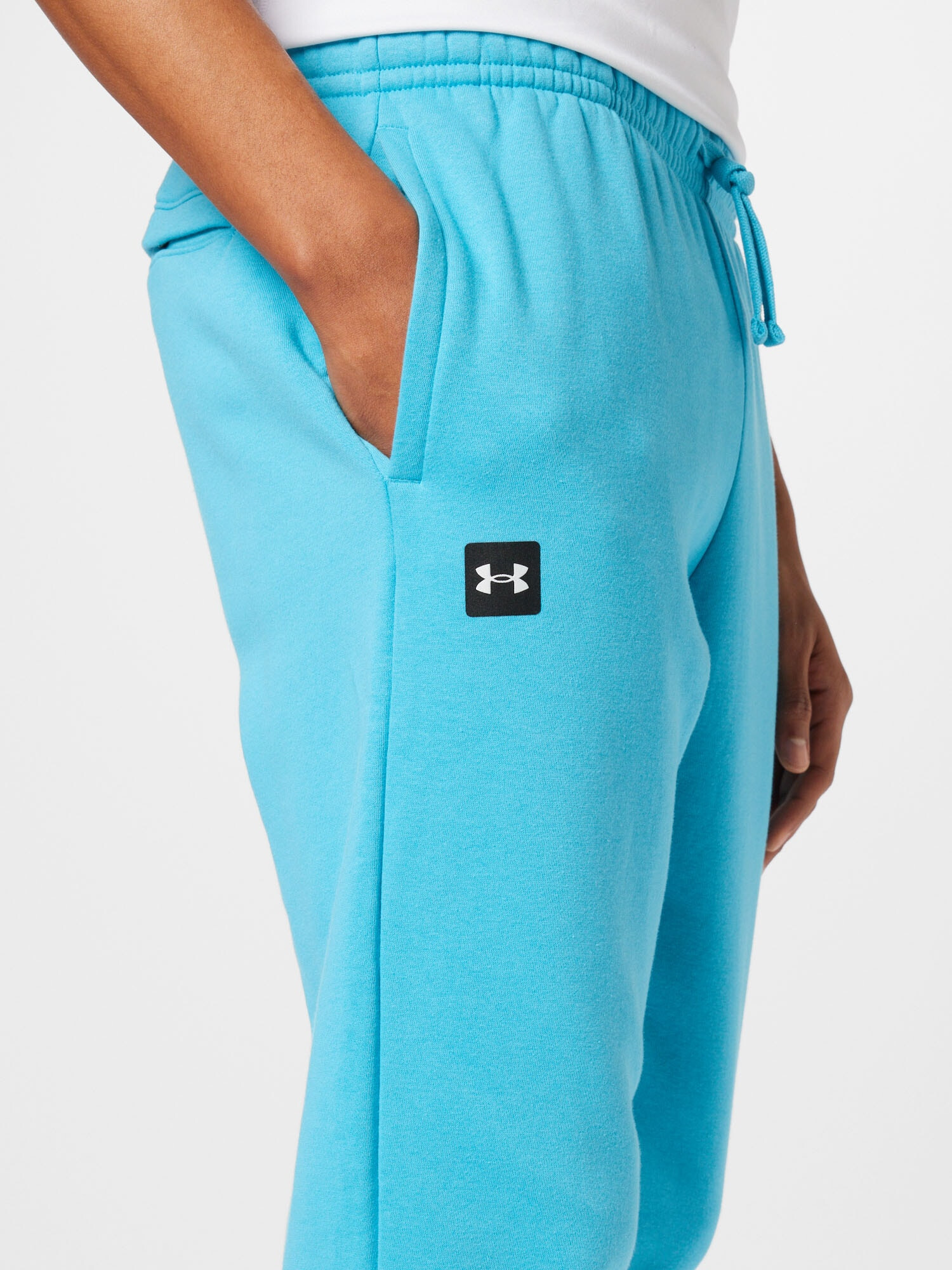 UNDER ARMOUR Pantaloni sport 'Rival' albastru / bleumarin / alb - Pled.ro