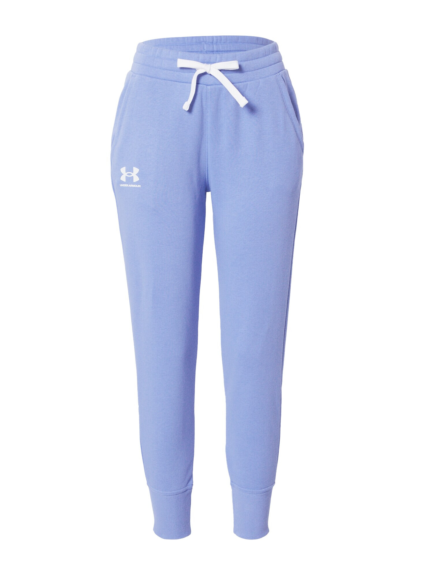 UNDER ARMOUR Pantaloni sport 'Rival' albastru deschis / alb - Pled.ro