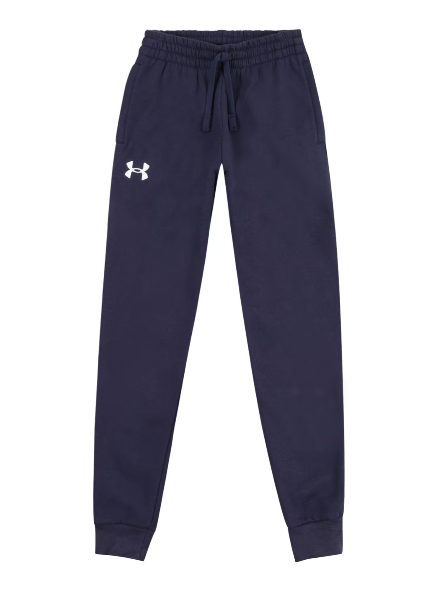 UNDER ARMOUR Pantaloni sport 'Rival' bleumarin / alb - Pled.ro