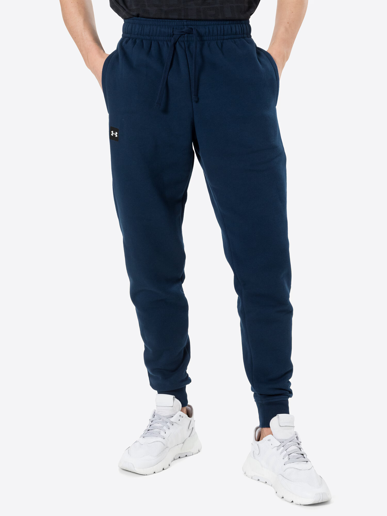 UNDER ARMOUR Pantaloni sport 'Rival' bleumarin / negru / alb - Pled.ro