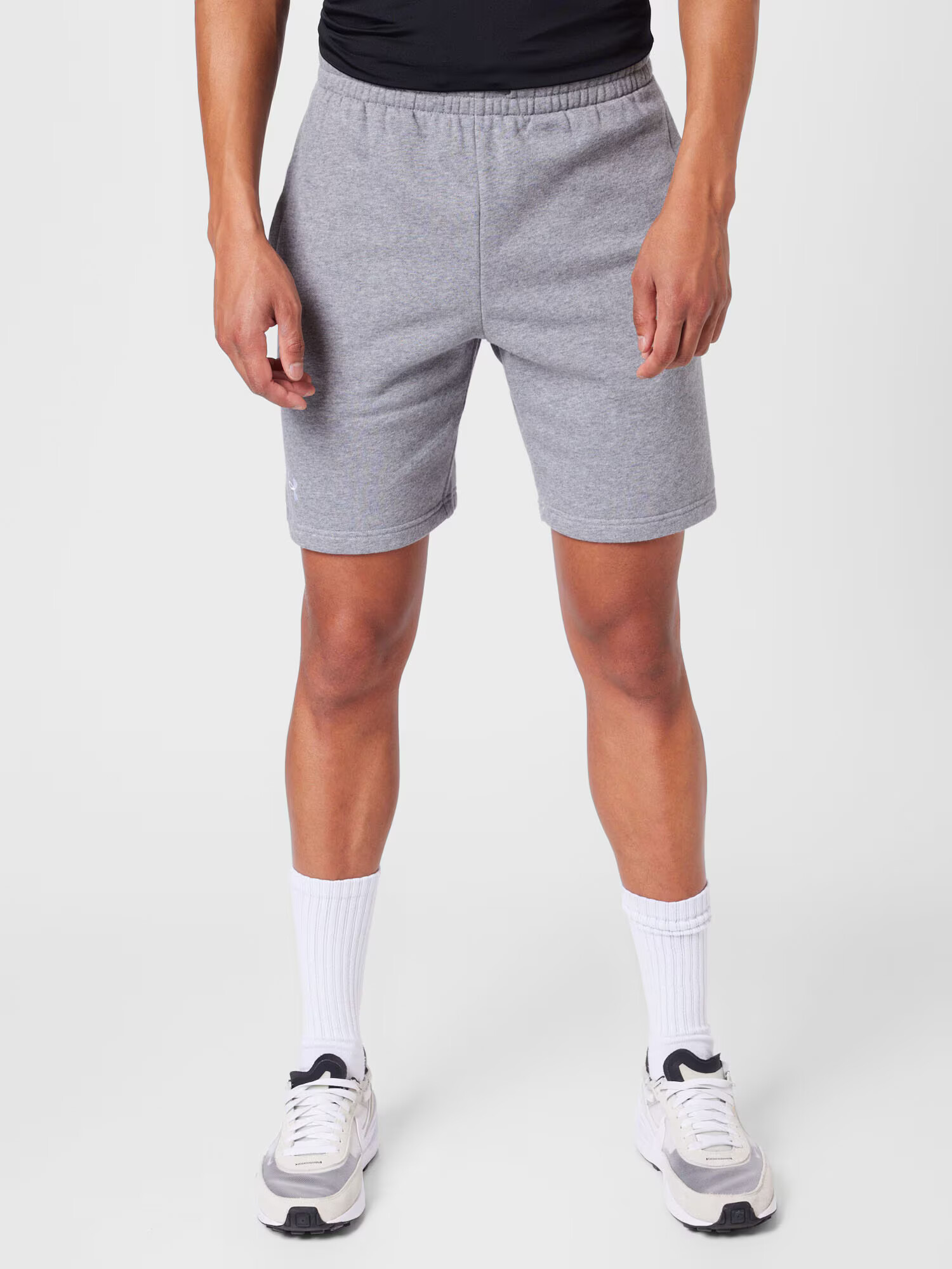 UNDER ARMOUR Pantaloni sport gri amestecat / alb - Pled.ro