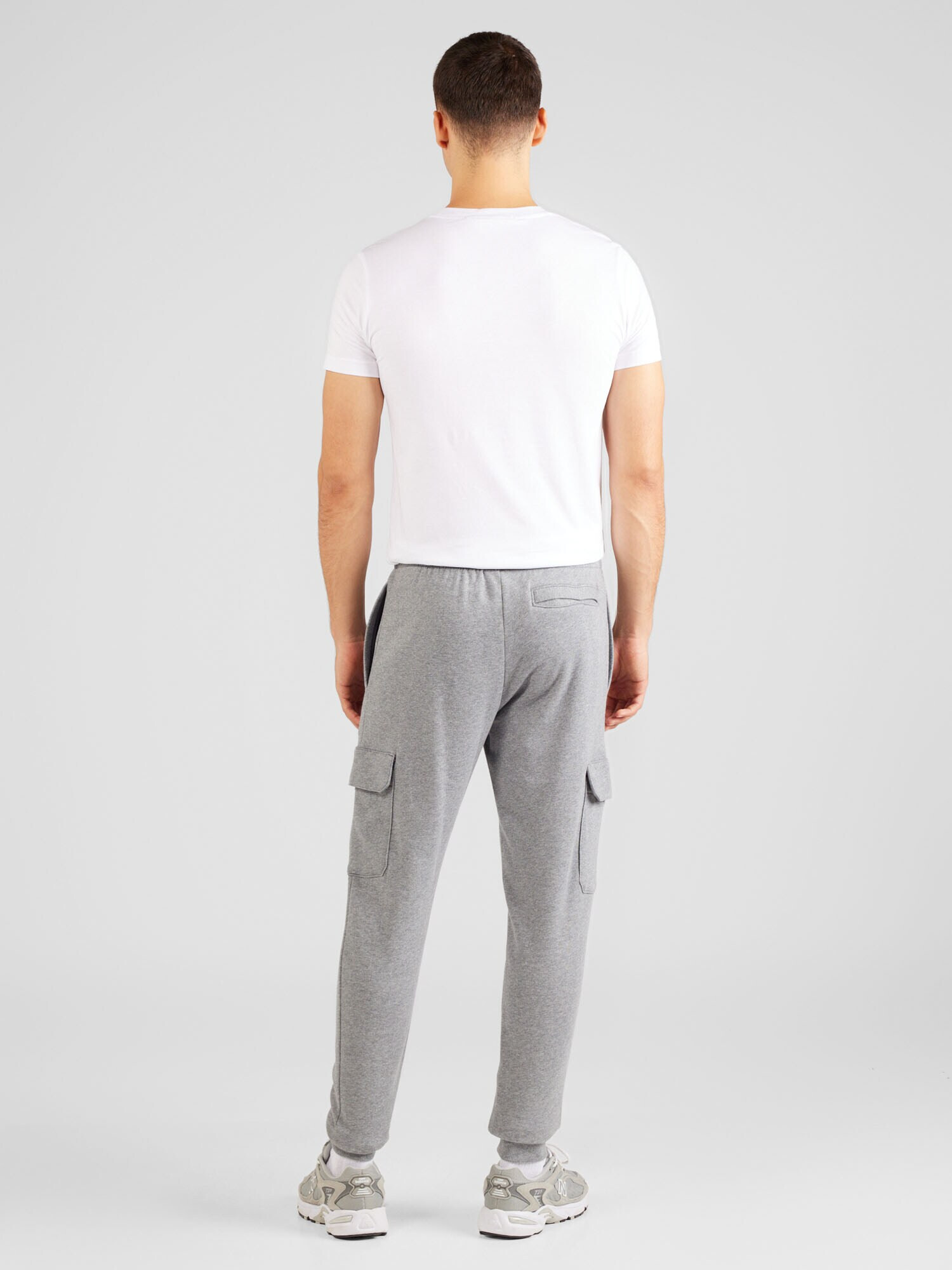 UNDER ARMOUR Pantaloni sport 'Rival' gri amestecat / alb - Pled.ro