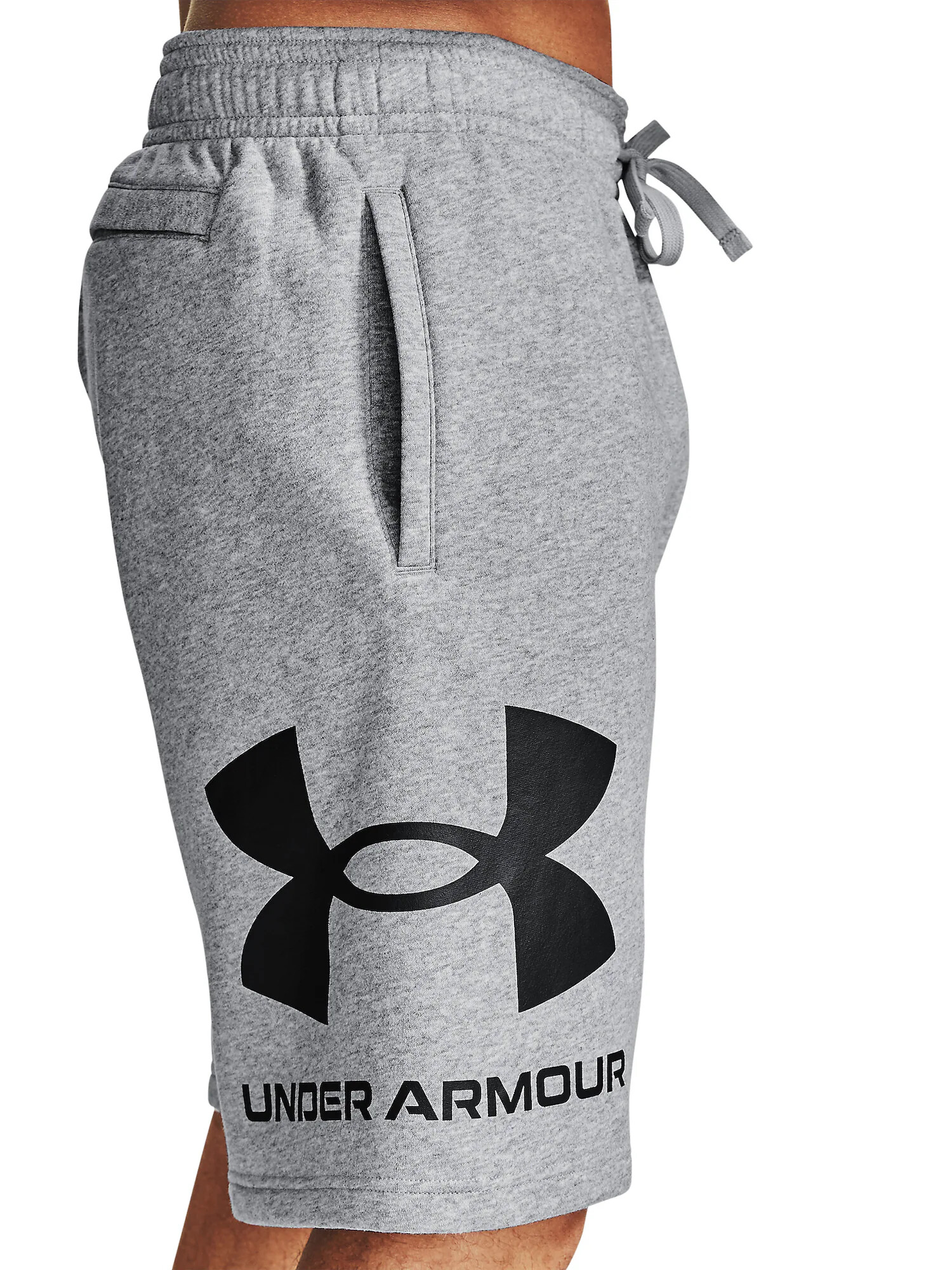 UNDER ARMOUR Pantaloni sport 'Rival' gri amestecat / negru - Pled.ro