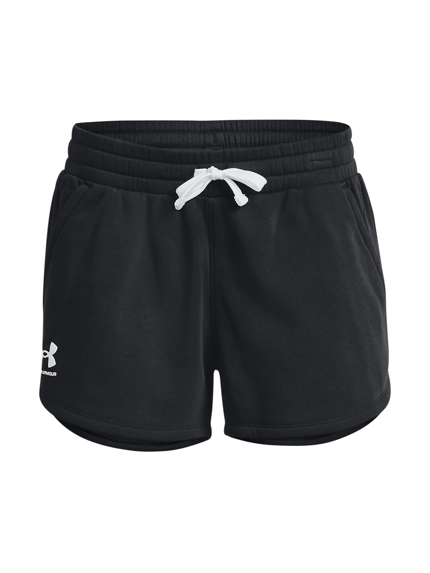 UNDER ARMOUR Pantaloni sport 'Rival' negru / alb - Pled.ro