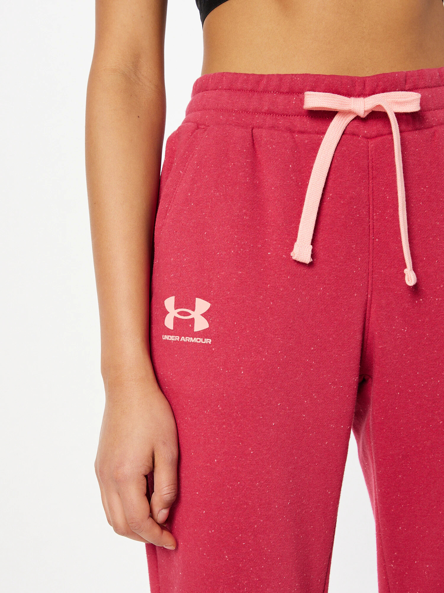 UNDER ARMOUR Pantaloni sport 'Rival' roz zmeură / roz deschis - Pled.ro