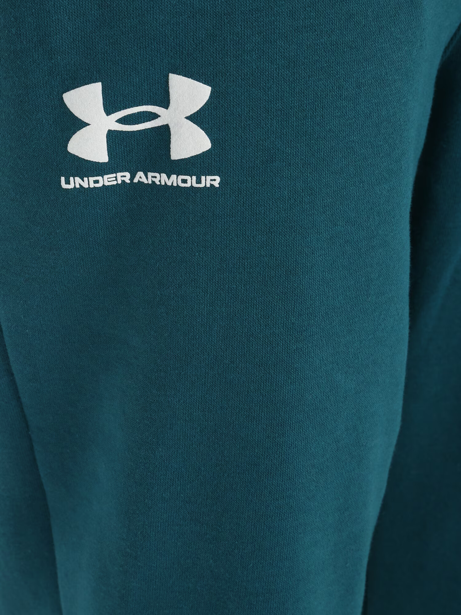 UNDER ARMOUR Pantaloni sport 'Rival' verde jad / alb - Pled.ro