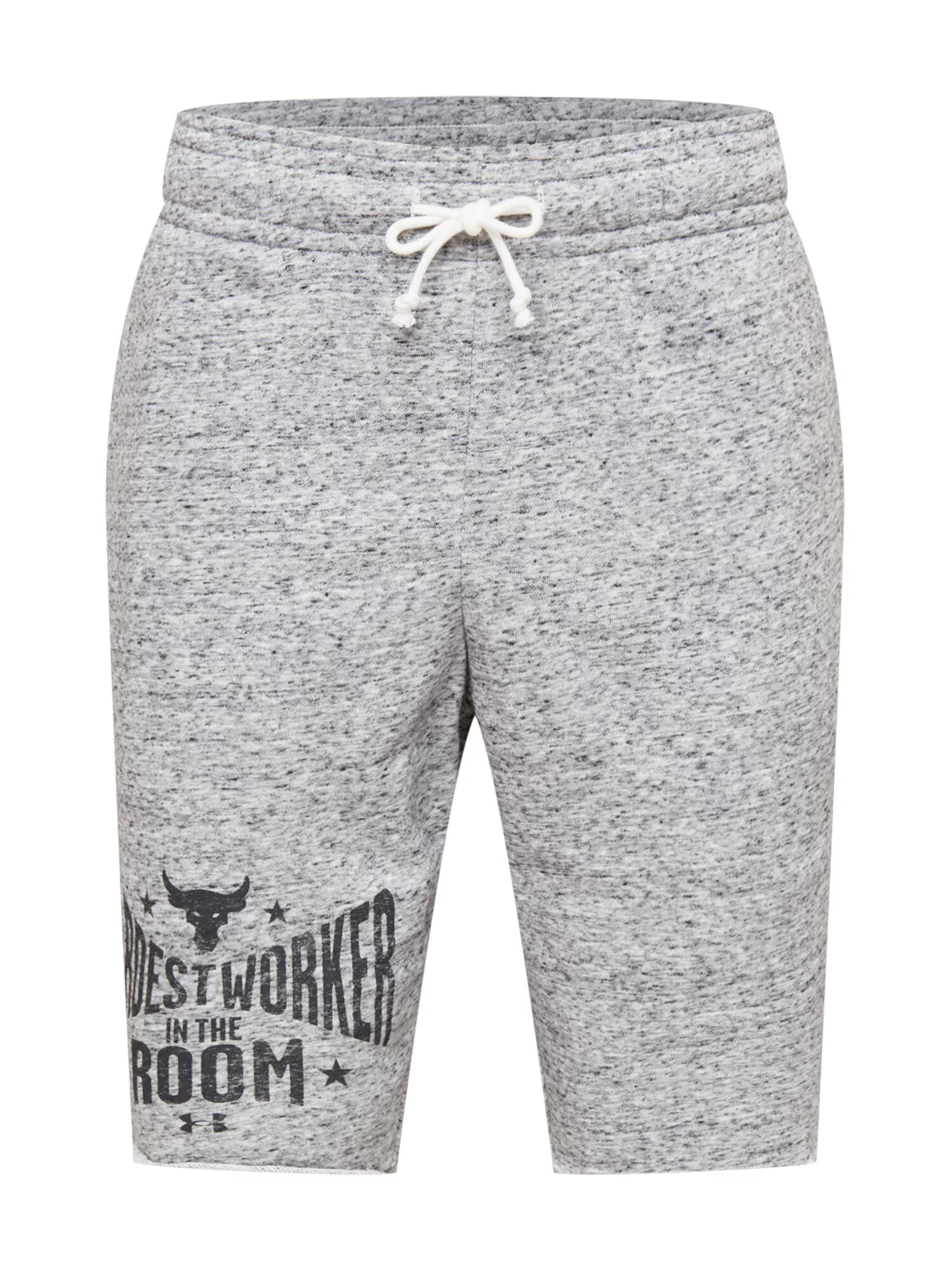 UNDER ARMOUR Pantaloni sport 'Rock Terry' negru / alb murdar - Pled.ro