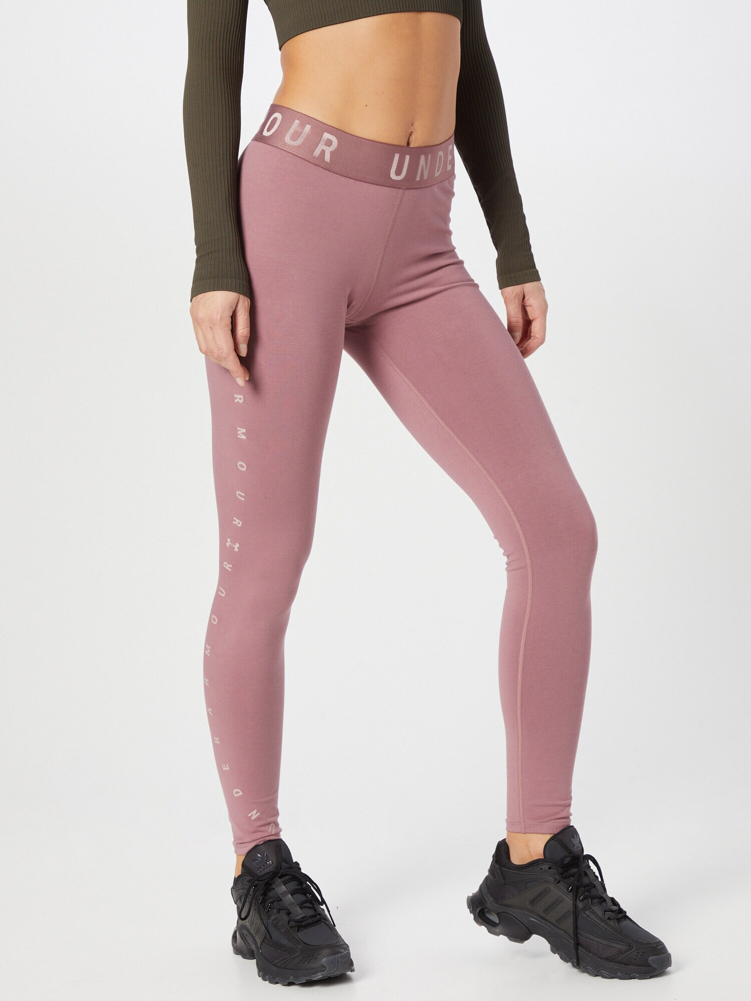 UNDER ARMOUR Pantaloni sport roz pal / roz pastel - Pled.ro