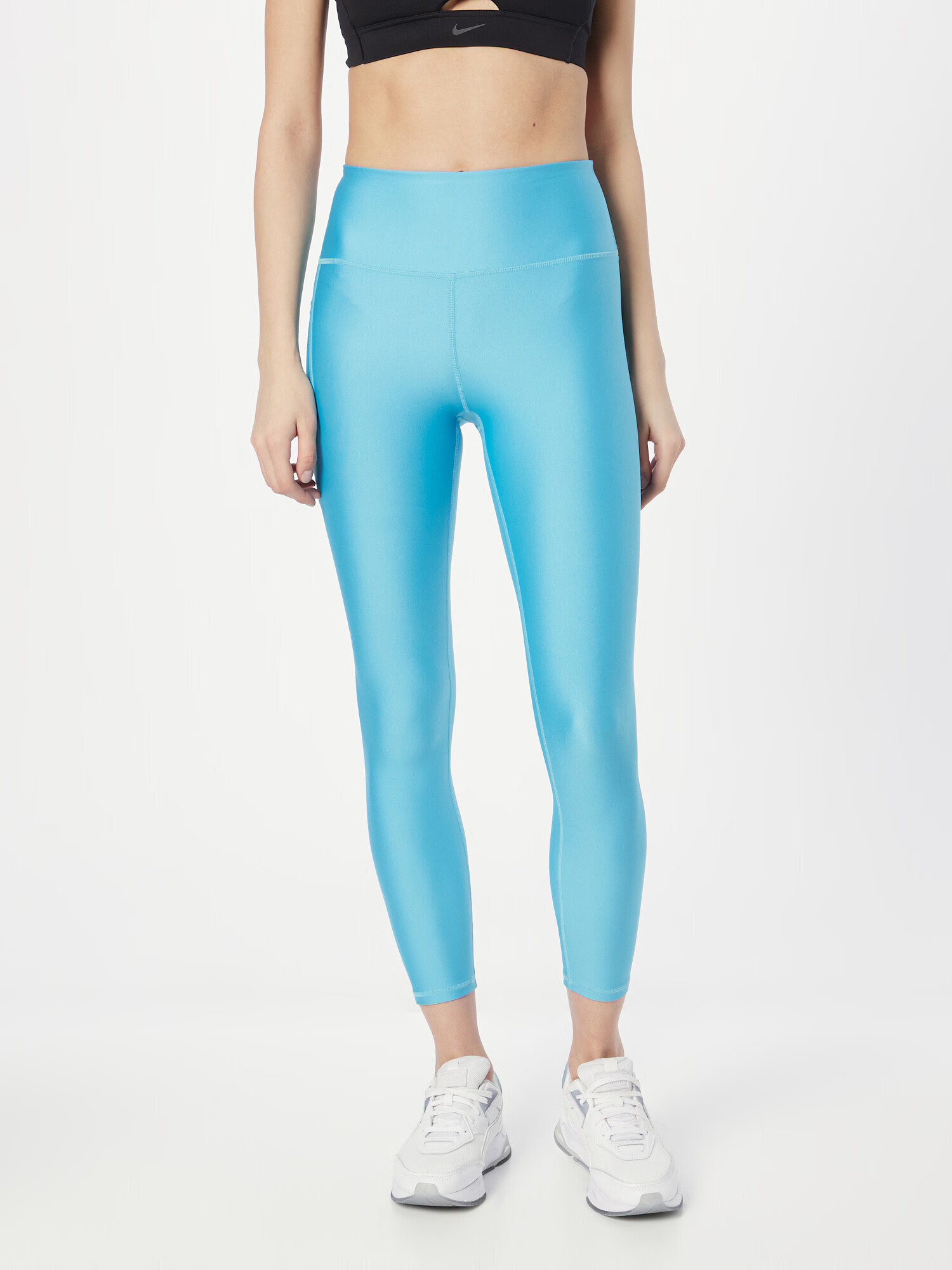 UNDER ARMOUR Pantaloni sport turcoaz / alb - Pled.ro