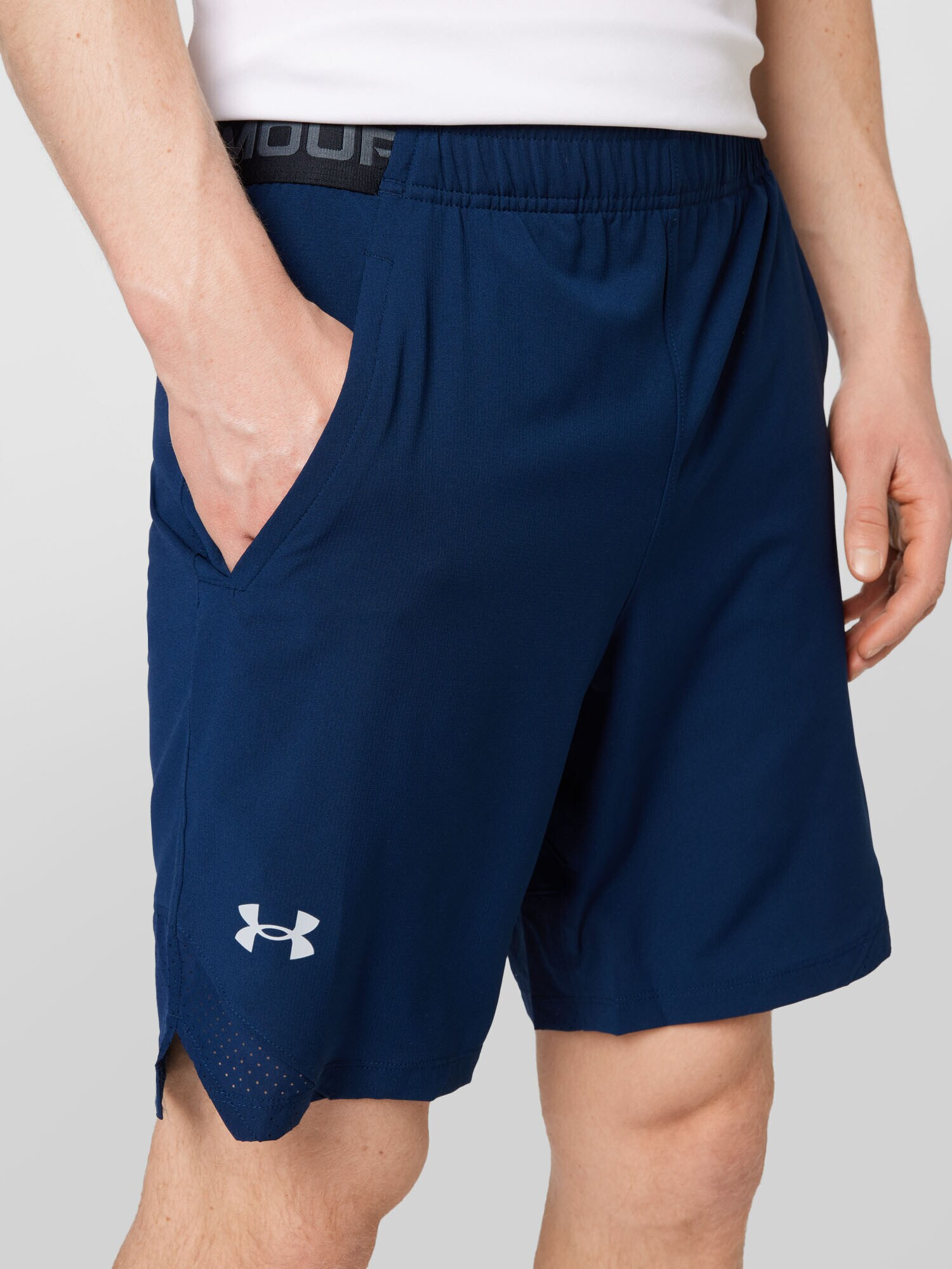 UNDER ARMOUR Pantaloni sport 'Vanish' albastru închis / negru / alb - Pled.ro