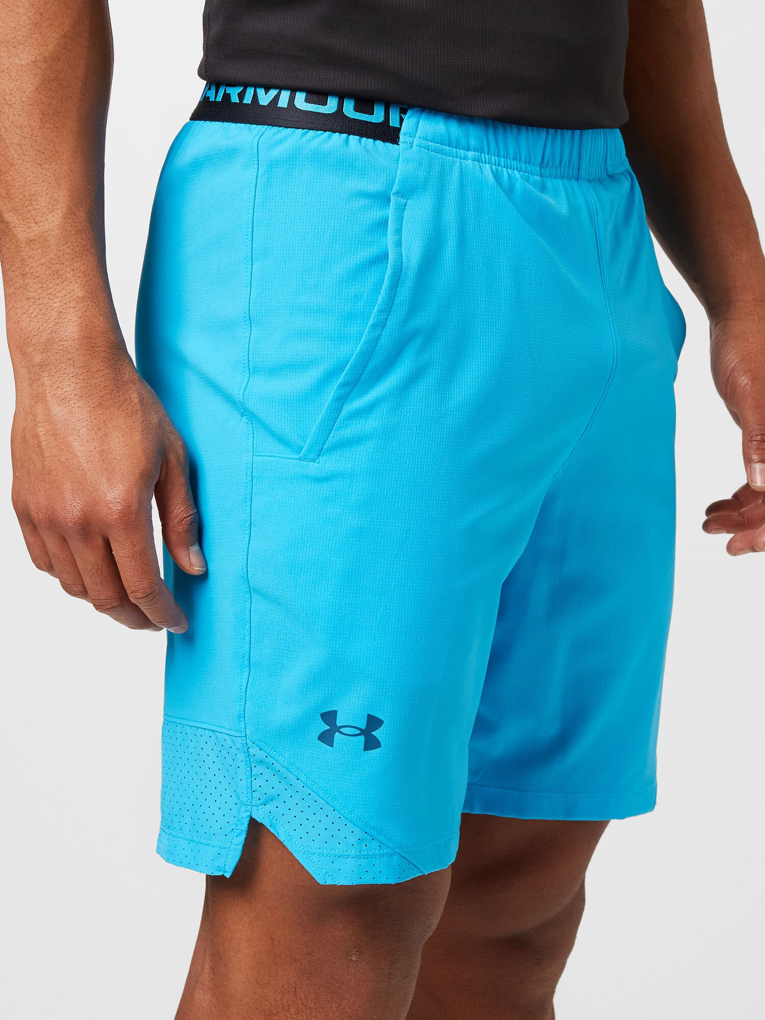 UNDER ARMOUR Pantaloni sport 'Vanish' albastru neon / negru - Pled.ro