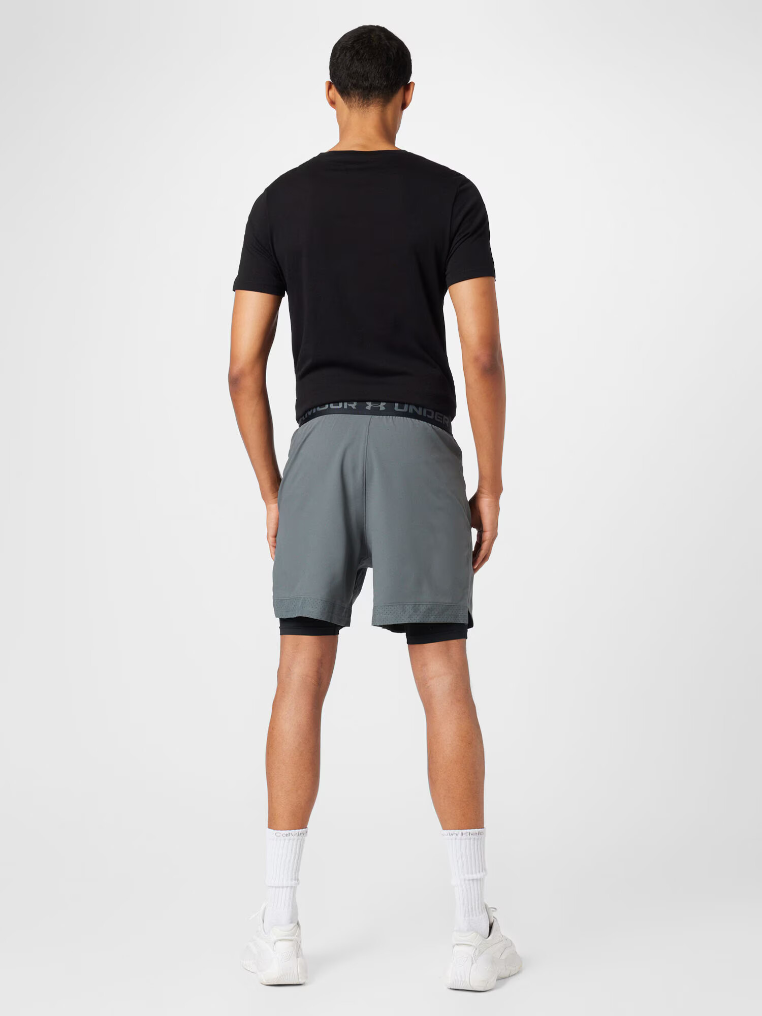 UNDER ARMOUR Pantaloni sport 'Vanish' gri / negru - Pled.ro