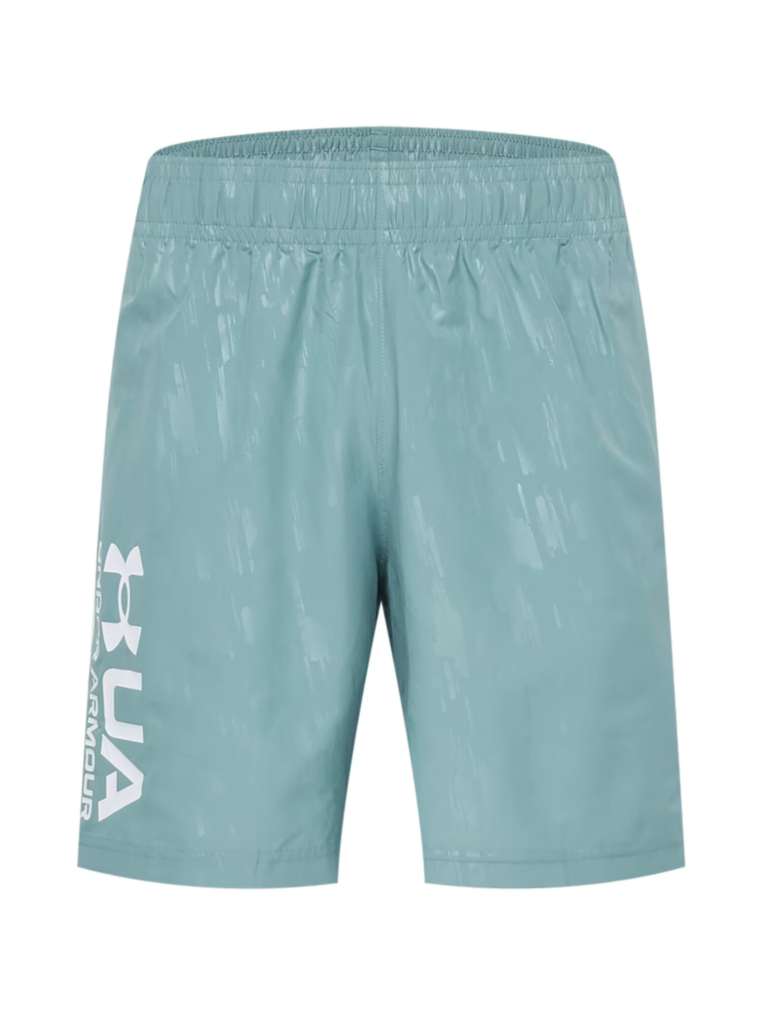 UNDER ARMOUR Pantaloni sport verde mentă / alb - Pled.ro