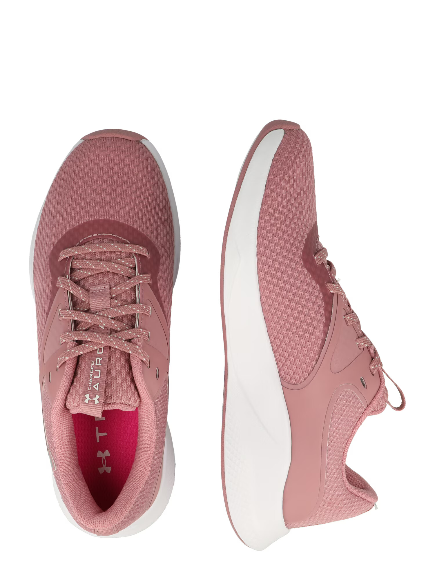 UNDER ARMOUR Pantofi sport 'Aurora' gri argintiu / fucsia / alb - Pled.ro