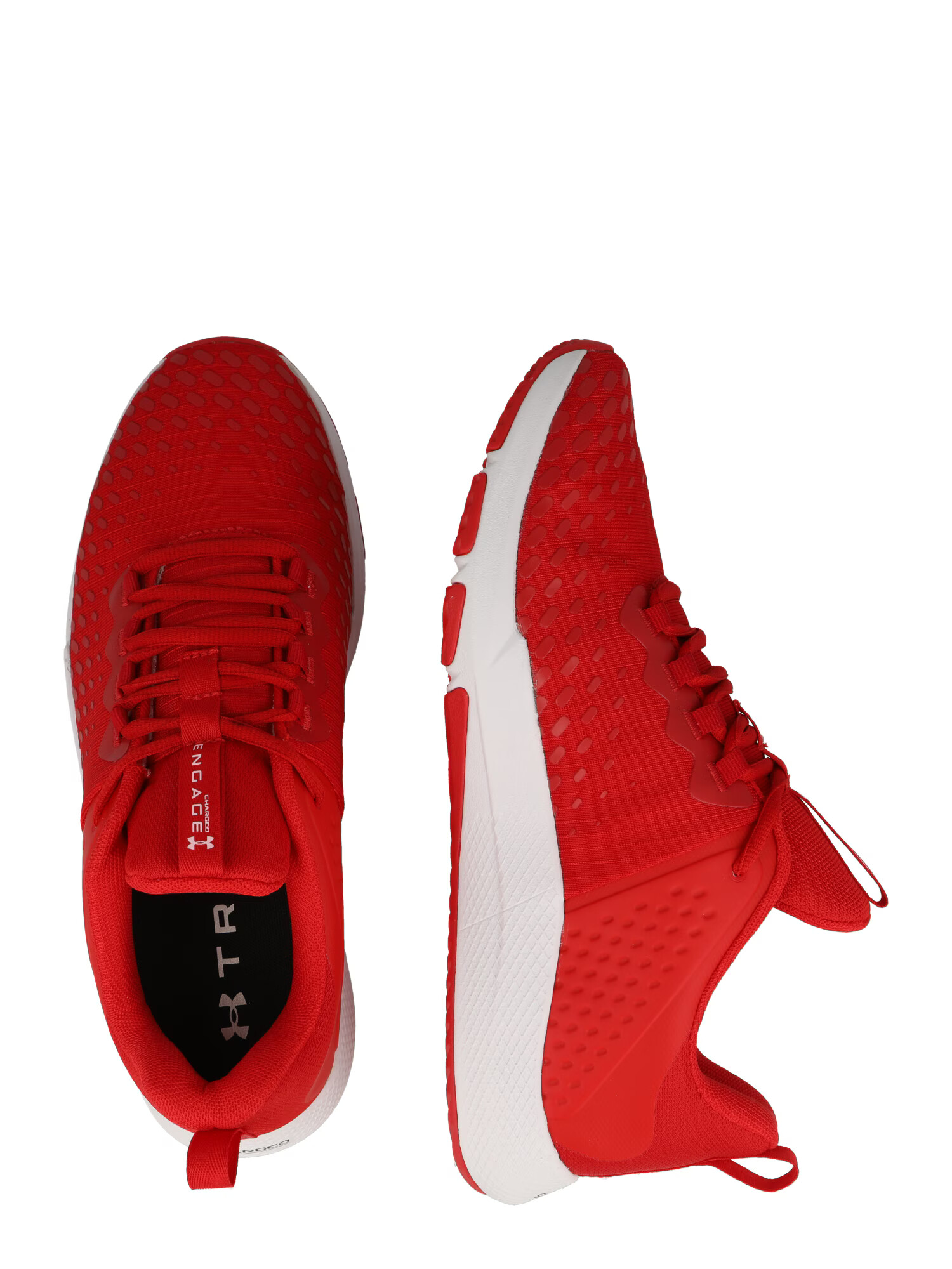 UNDER ARMOUR Pantofi sport 'Charged Engage 2' roșu / negru / alb - Pled.ro