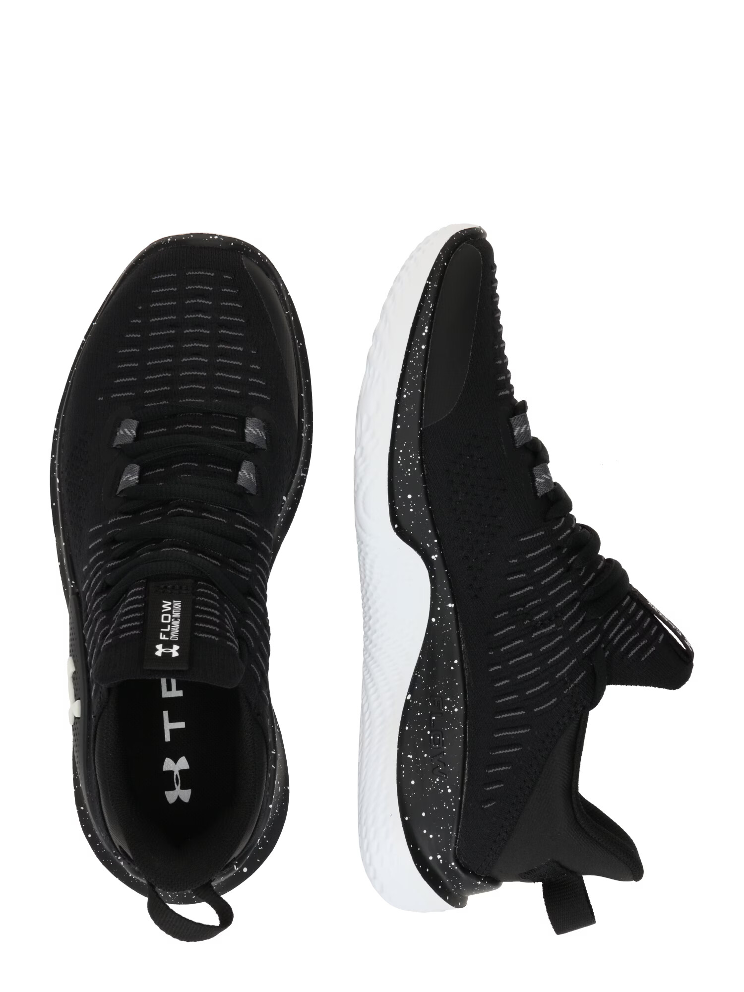 UNDER ARMOUR Pantofi sport 'Flow Dynamic INTLKNT' gri închis / negru / alb - Pled.ro