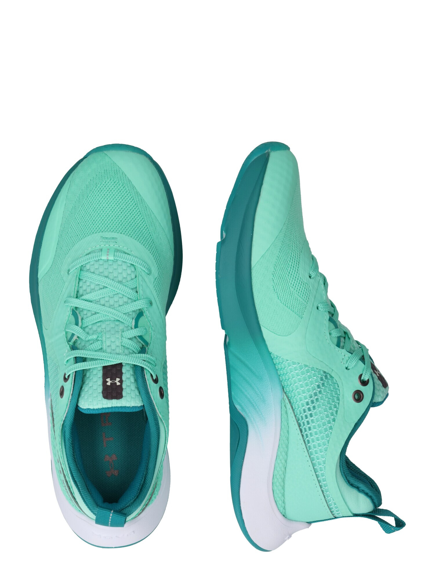 UNDER ARMOUR Pantofi sport 'Omnia Q1' gri / verde - Pled.ro