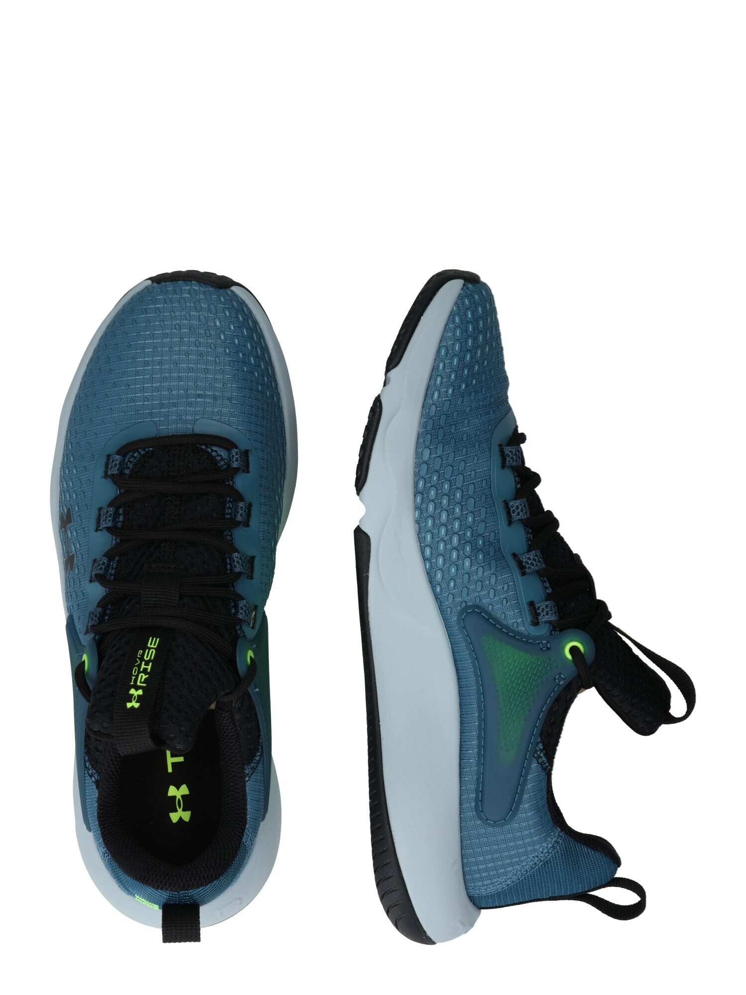 UNDER ARMOUR Pantofi sport 'Rise 4' verde limetă / verde petrol / negru - Pled.ro