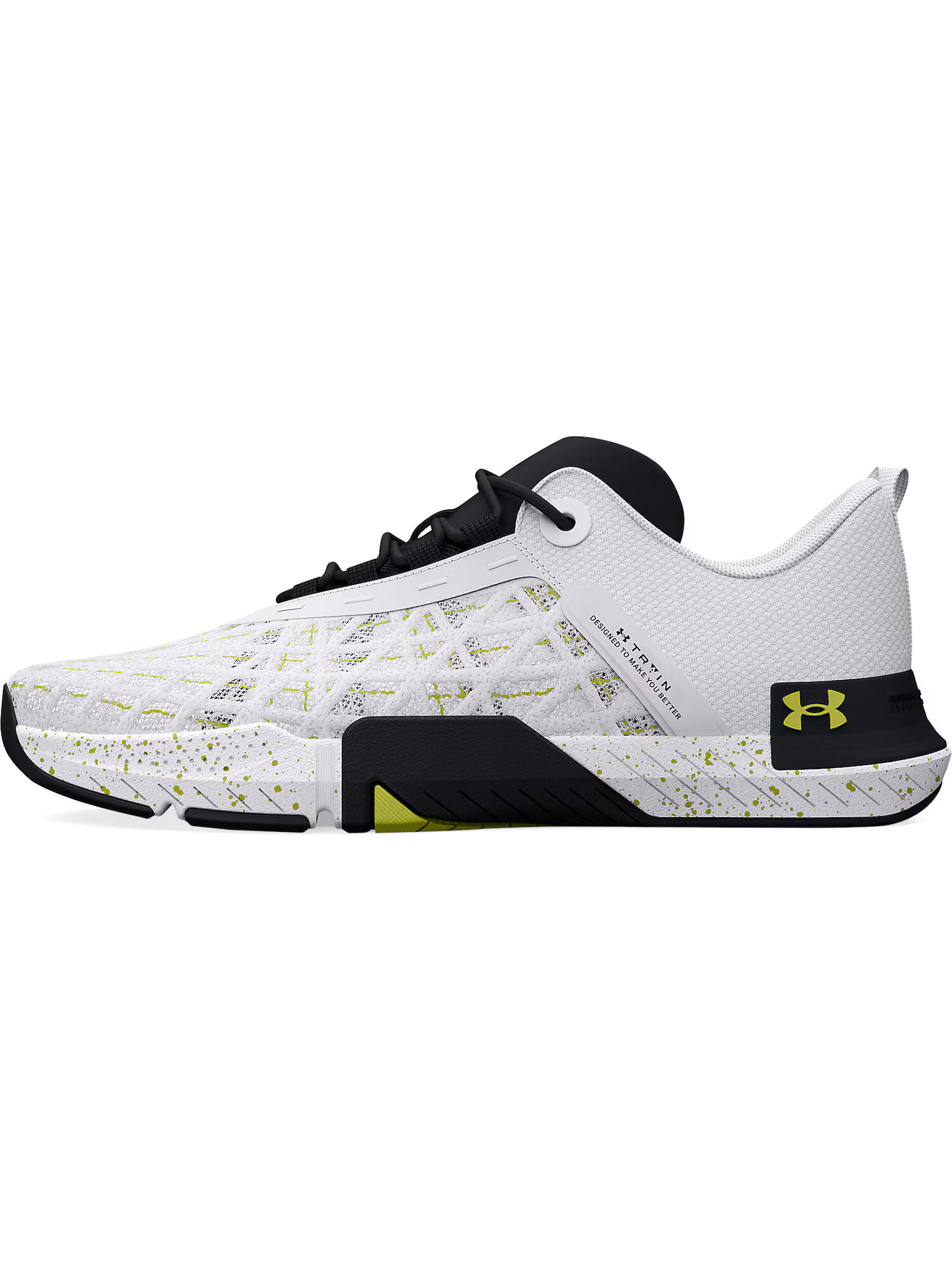 UNDER ARMOUR Pantofi sport 'Tribase Reign 5' galben / negru / alb - Pled.ro