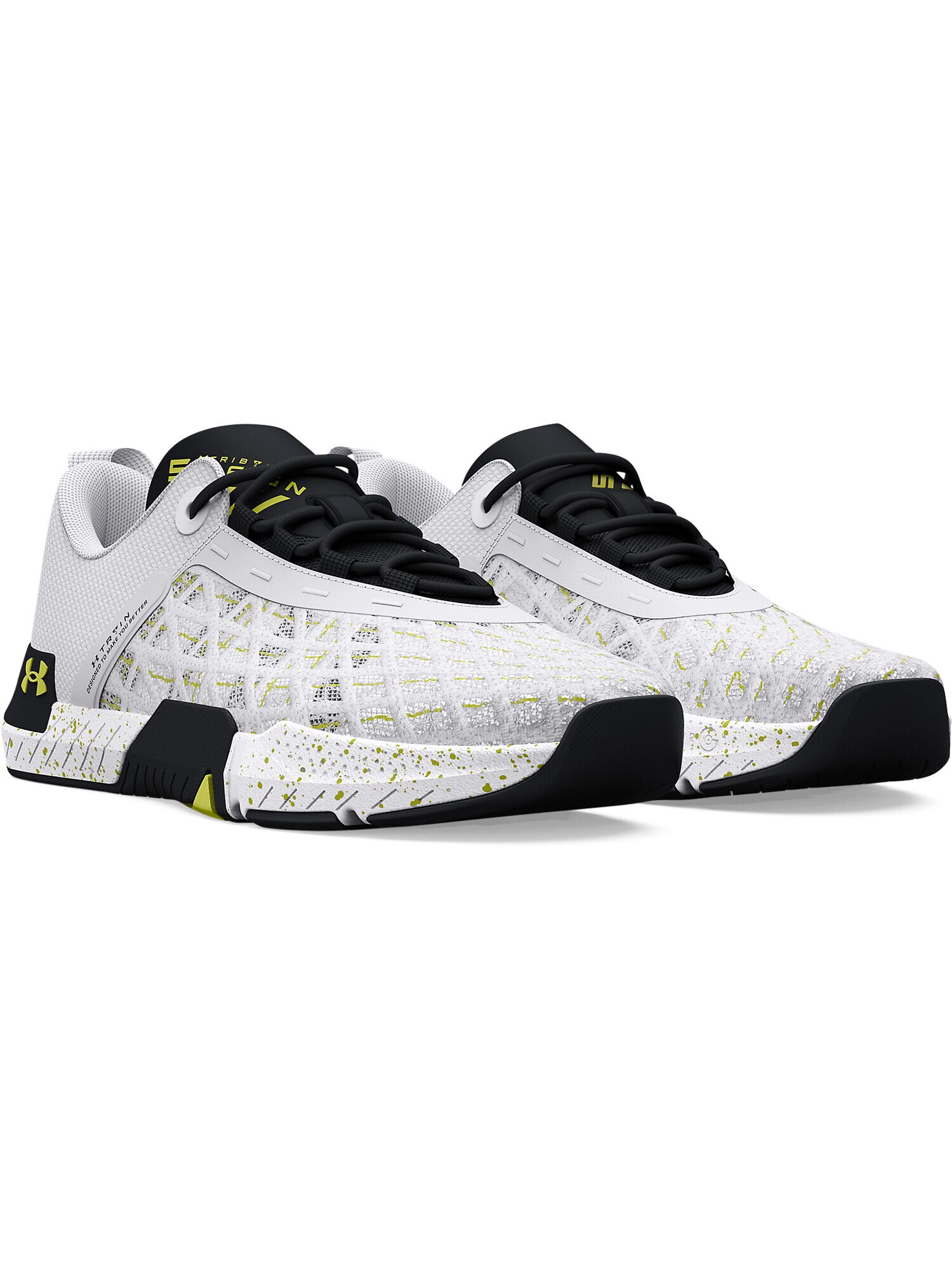 UNDER ARMOUR Pantofi sport 'Tribase Reign 5' galben / negru / alb - Pled.ro