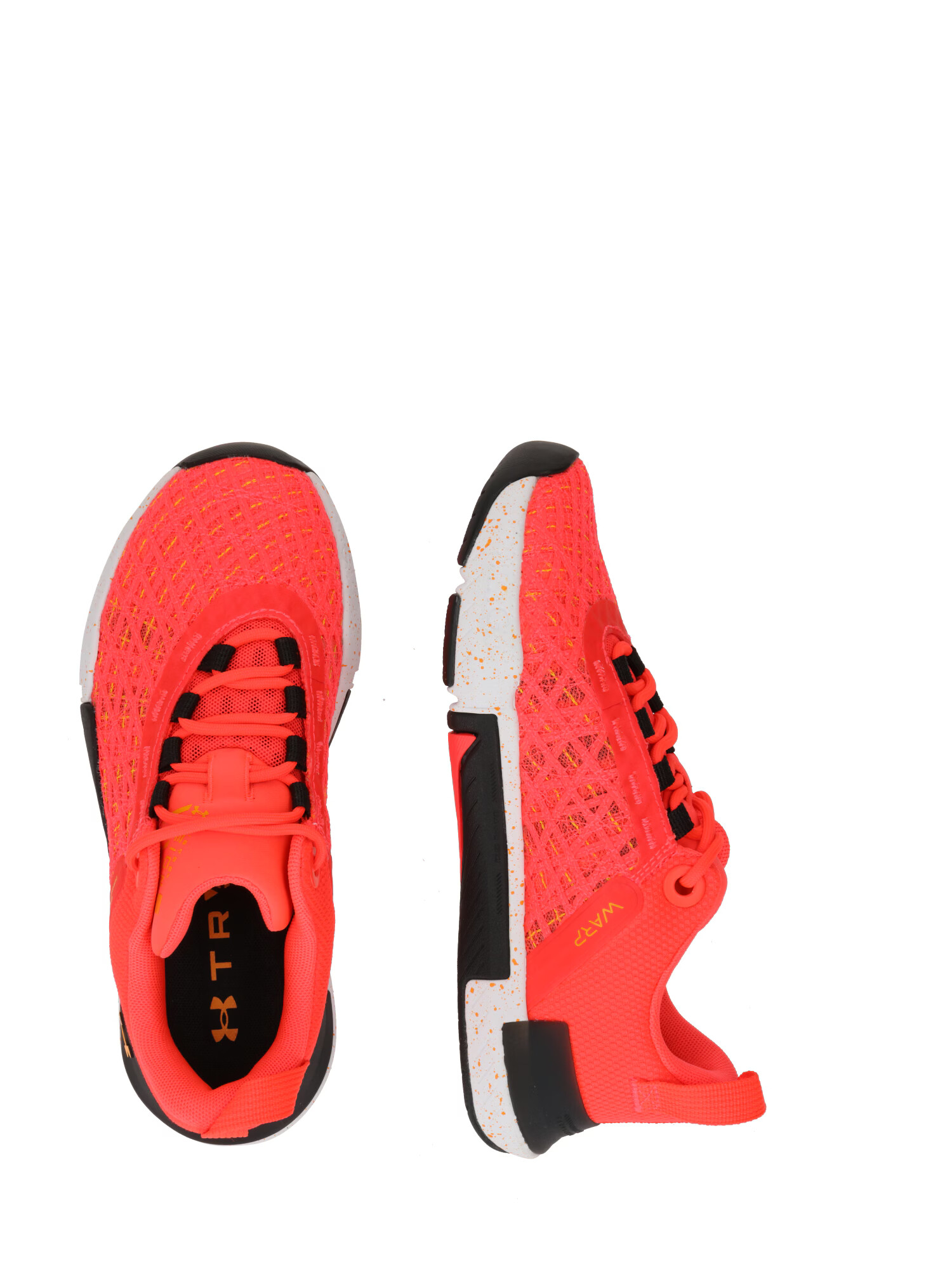 UNDER ARMOUR Pantofi sport 'TriBase Reign 5' roșu orange / negru - Pled.ro